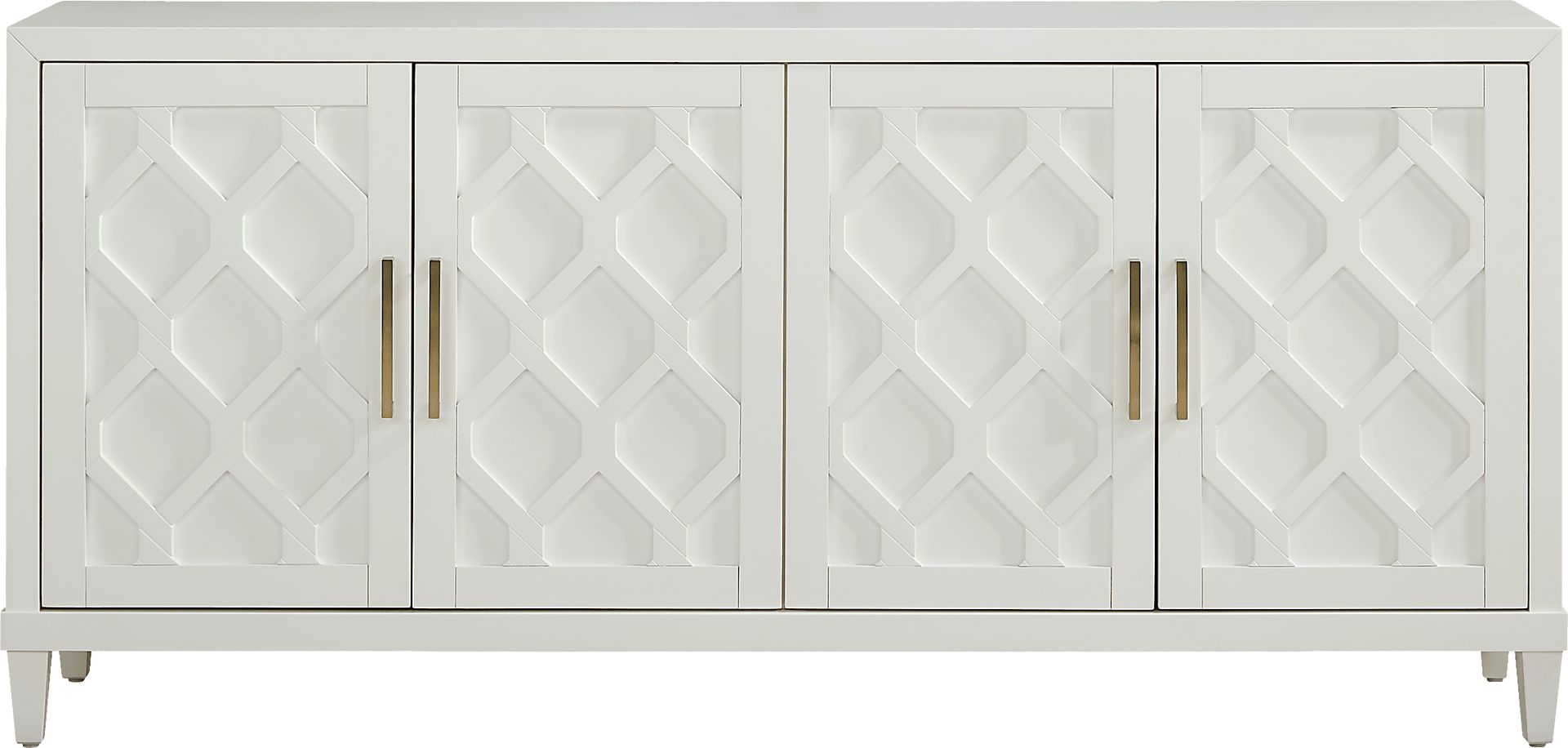 Villa Sonoma White Credenza - Image 1
