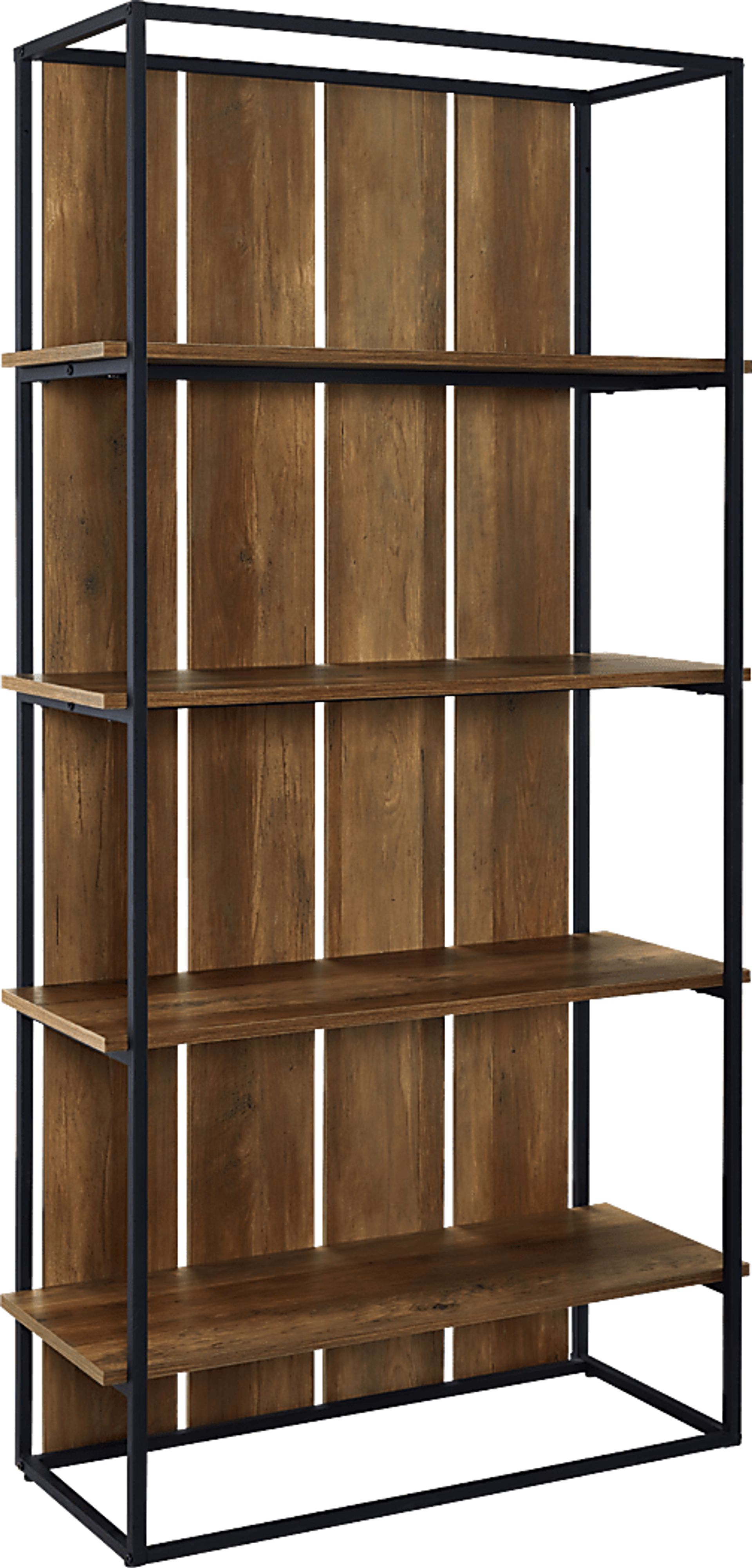 Villafane Brown Bookcase - Image 1