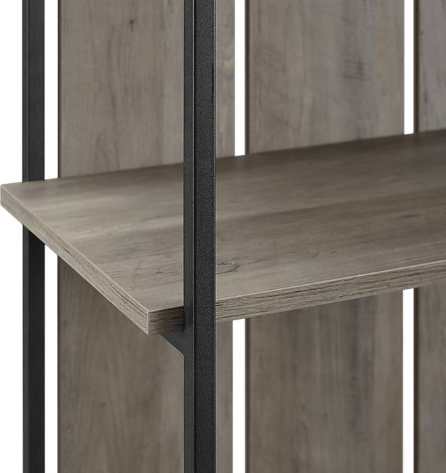 Villafane Gray Bookcase - Thumbnail - Image 4