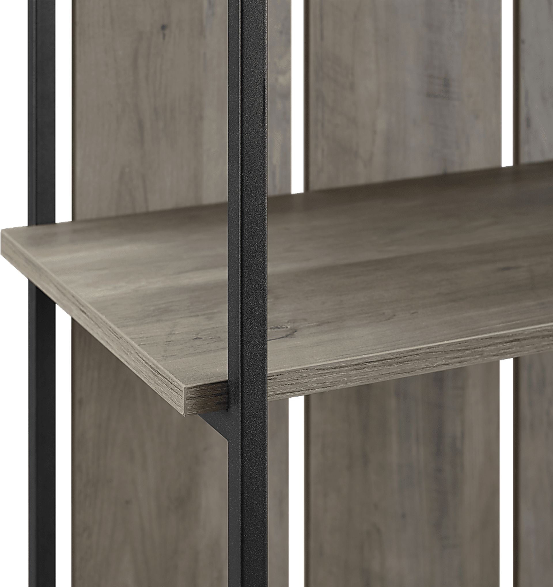 Villafane Gray Bookcase - Image 4