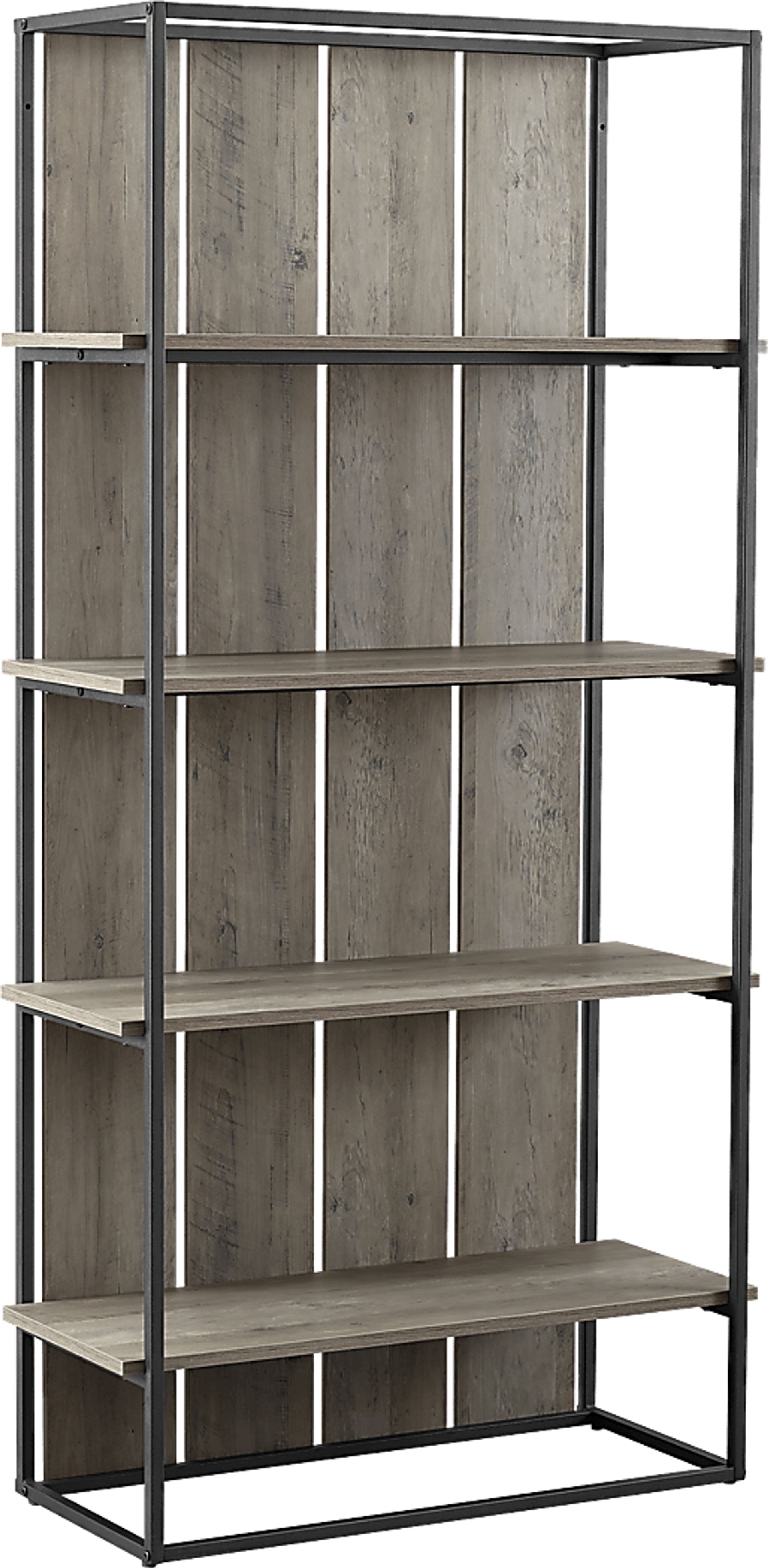 Villafane Gray Bookcase - Image 1