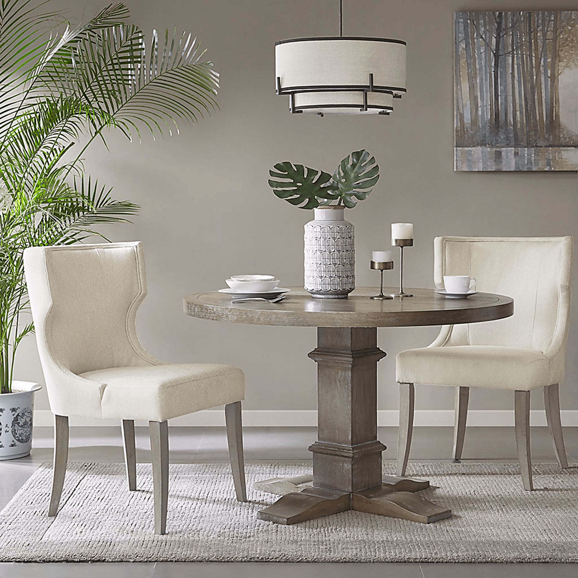 Villagrove Cream Side Chair - Image 5