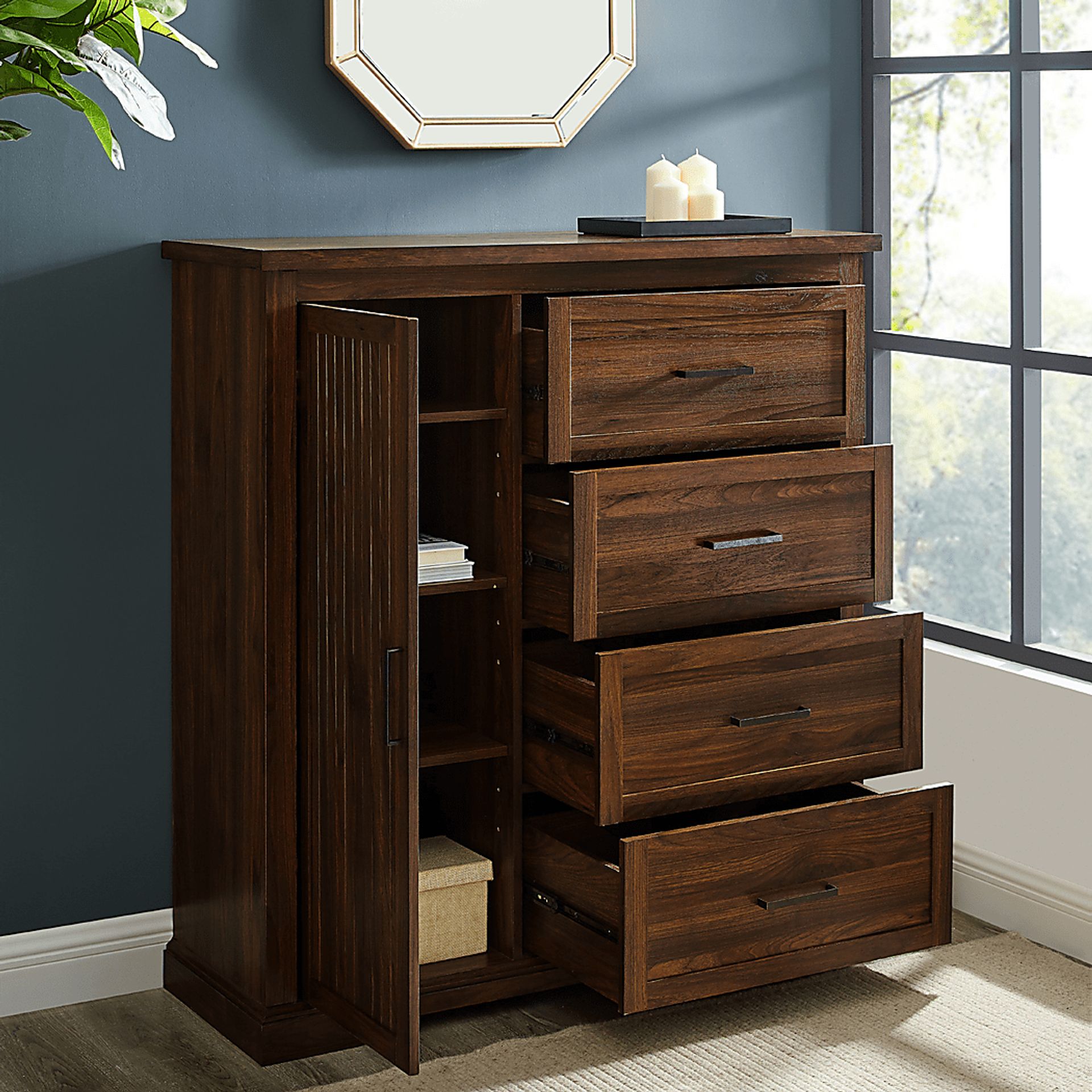 Villalonga Walnut Armoire - Image 6