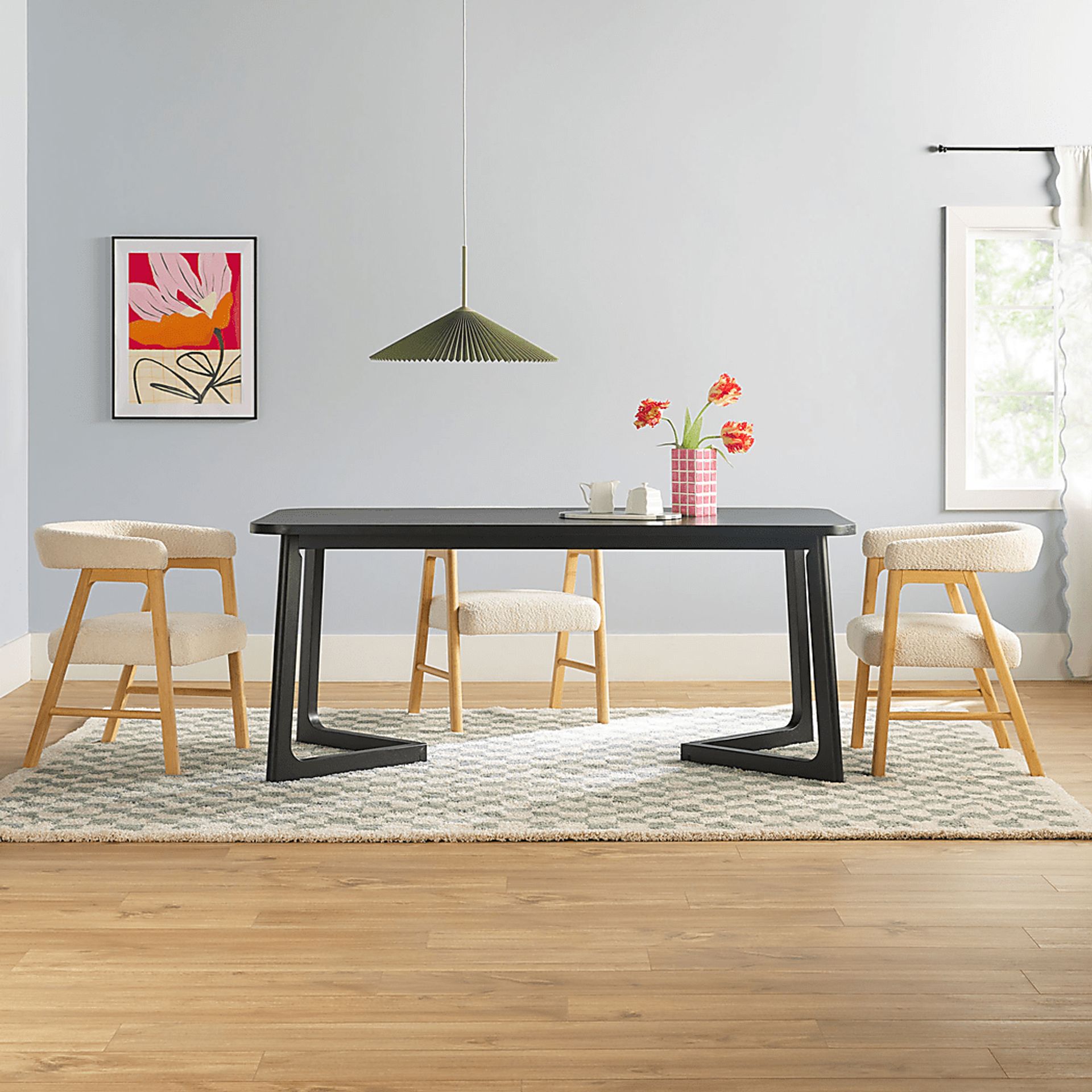 Villandrie Black Dining Table - Image 3