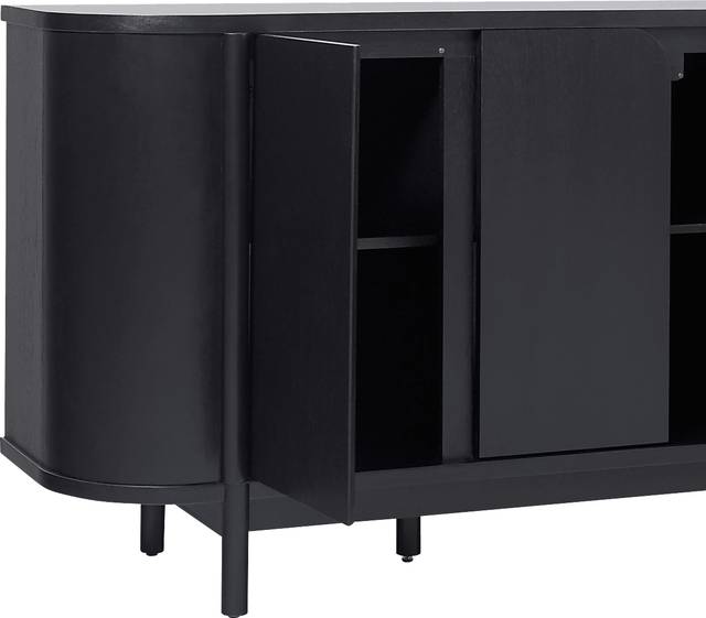 Villandrie Black Sideboard - Thumbnail - Image 5