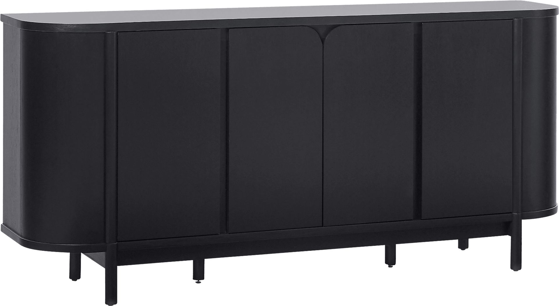 Villandrie Black Sideboard - Image 1