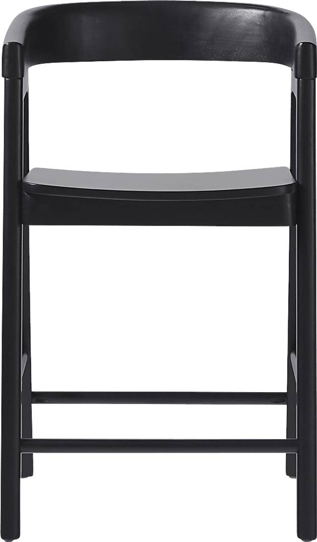 Villandrie I Black Counter Height Stool - Thumbnail - Image 4