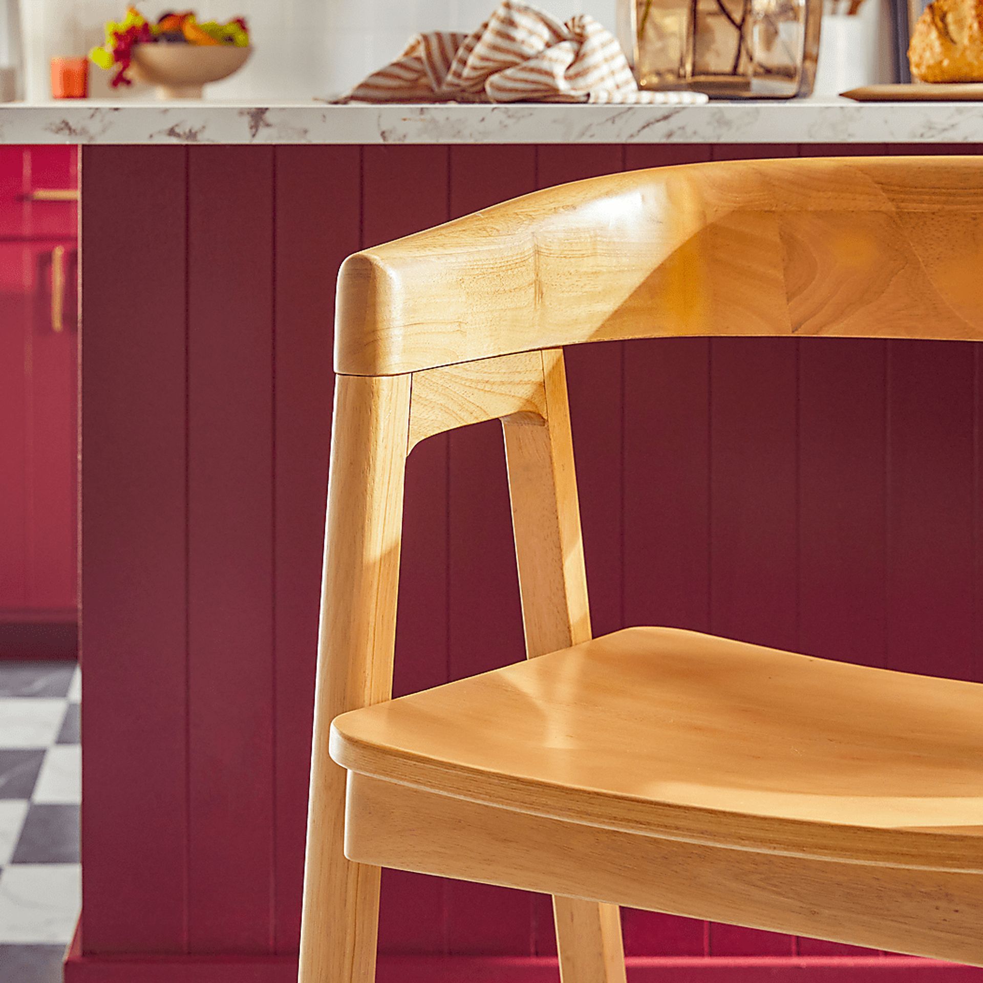 Villandrie I Natural Counter Height Stool - Image 6