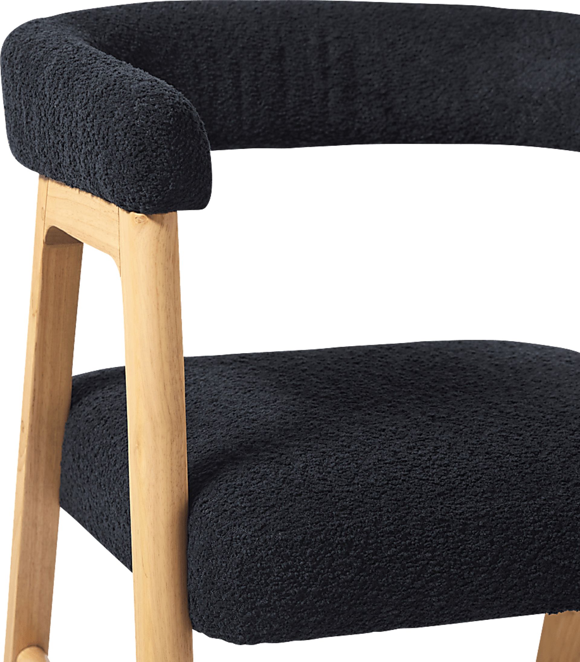 Villandrie II Black Dining Chair, Set of 2 - Image 5