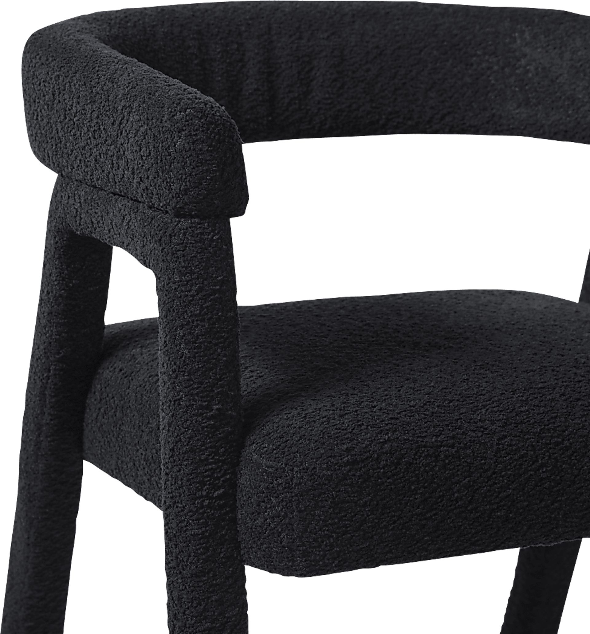 Villandrie III Black Dining Chair, Set of 2 - Image 5