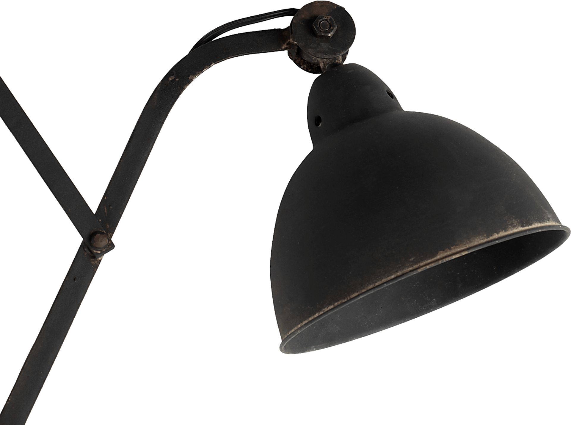 Villarreal Post Black Sconce - Image 6