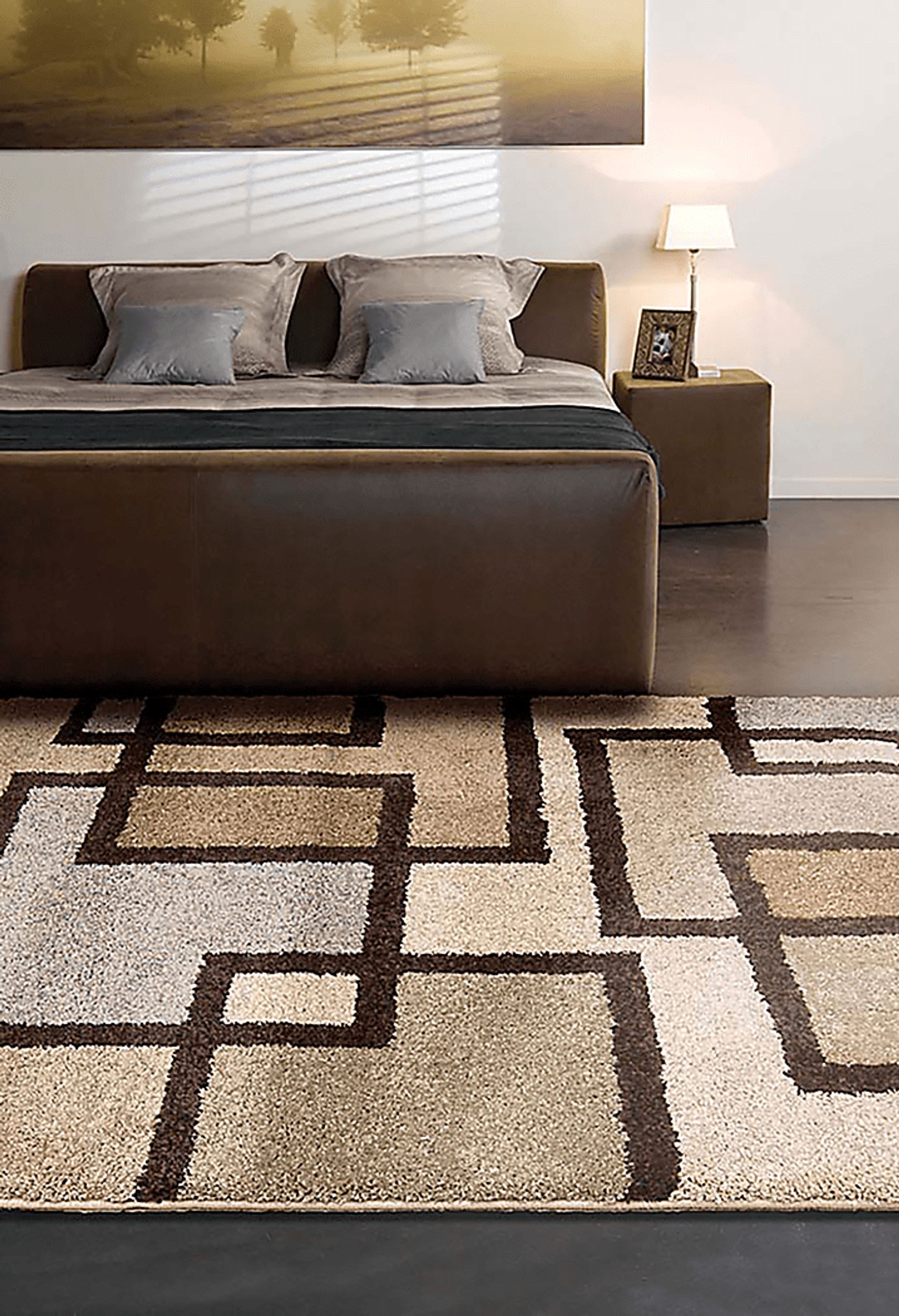 Villu Beige 5'3 x 7'6 Rug - Image 3