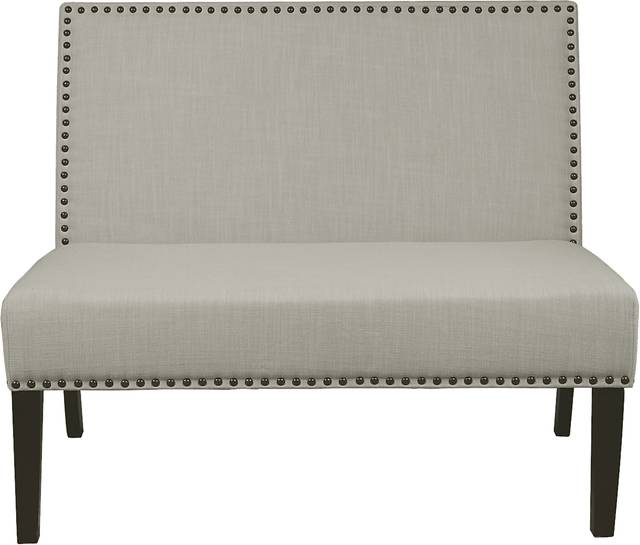 Vina Gray Banquette - Thumbnail - Image 2