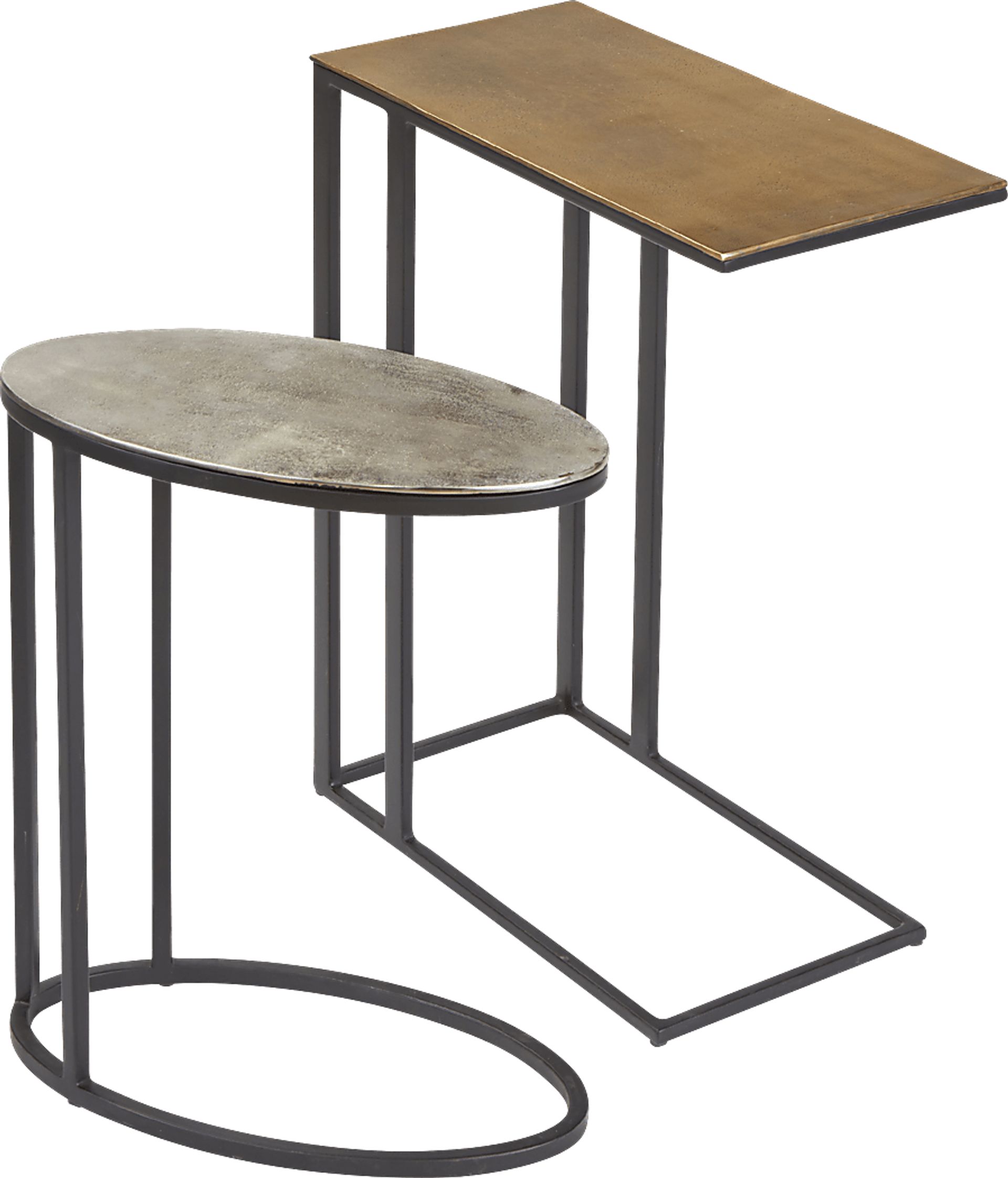 Vinasco Gold Set of 2 Nesting Tables - Image 1