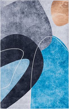 Vineash Multi 5' x 8' Rug