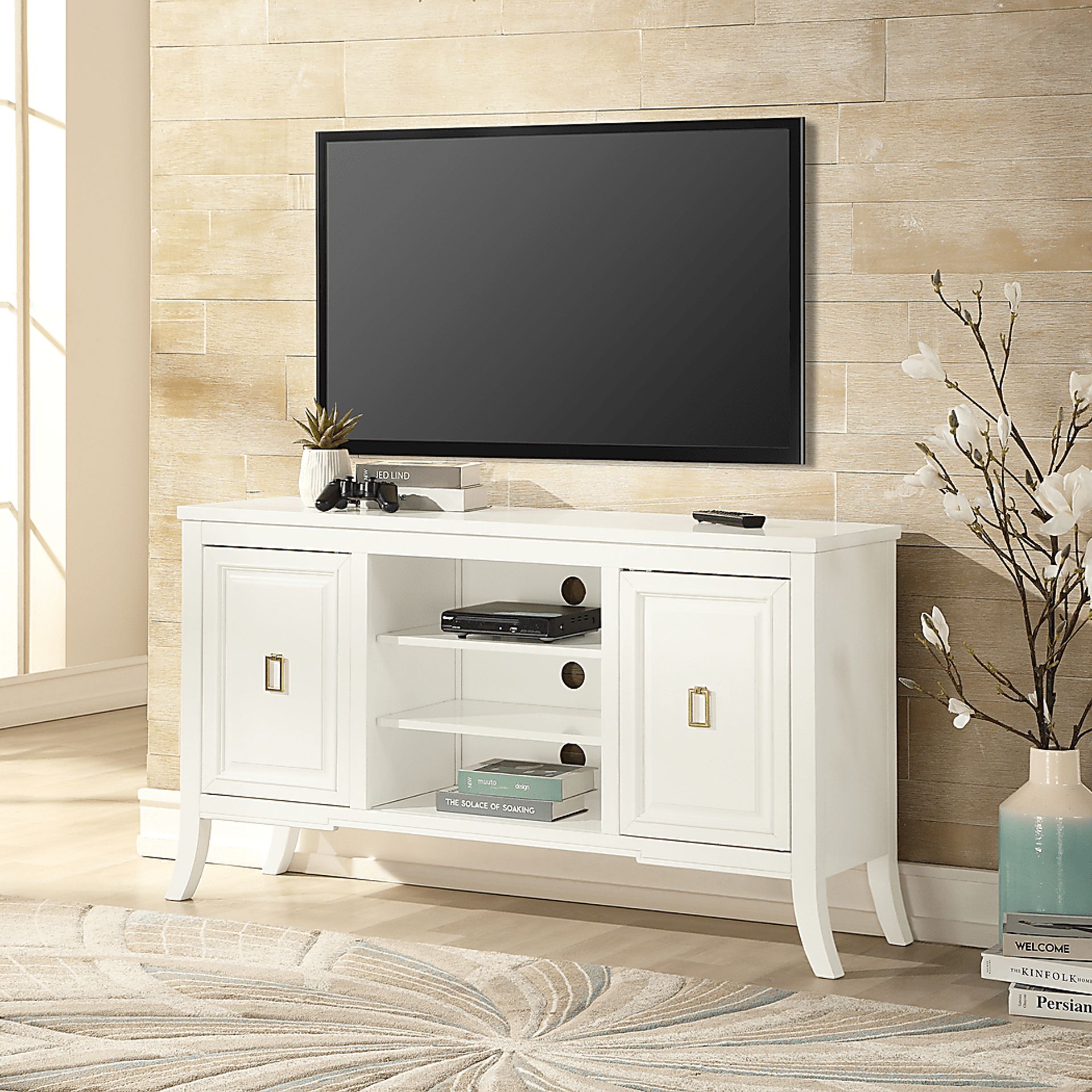 Vinebrook White 52 in. Console - Image 7
