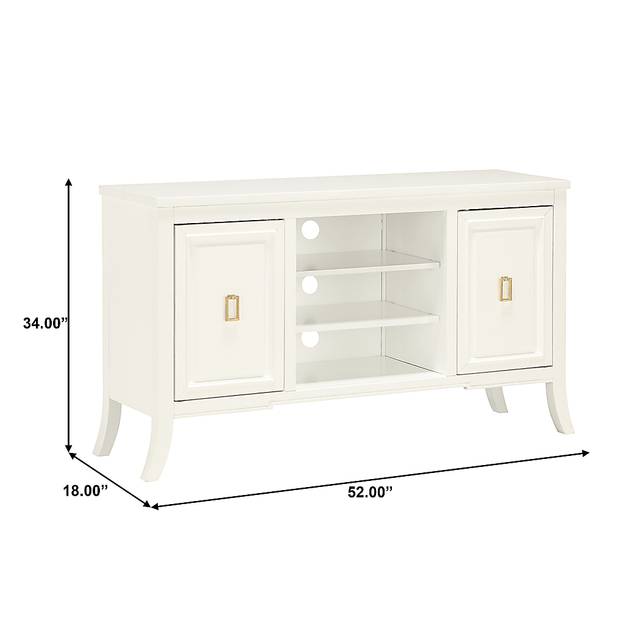 Vinebrook White 52 in. Console - Thumbnail - Image 8