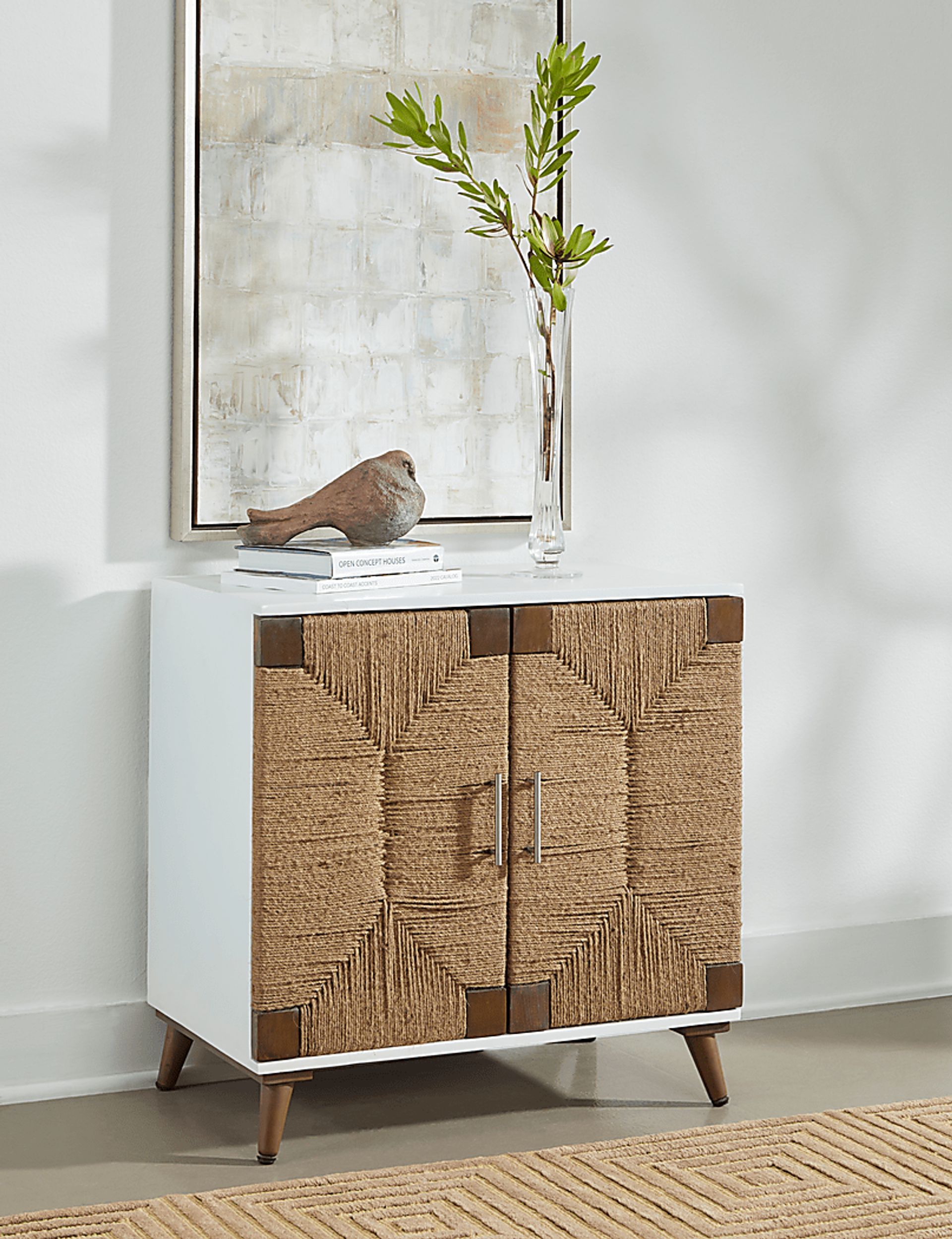 Vinemont White Accent Cabinet - Image 2