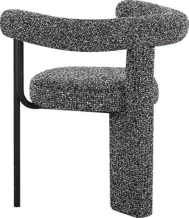 Vineshow Black Arm Chair - Thumbnail - Image 2