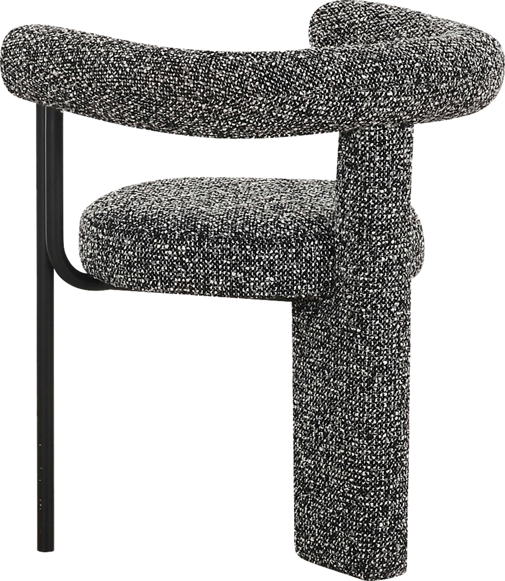 Vineshow Black Arm Chair - Image 2