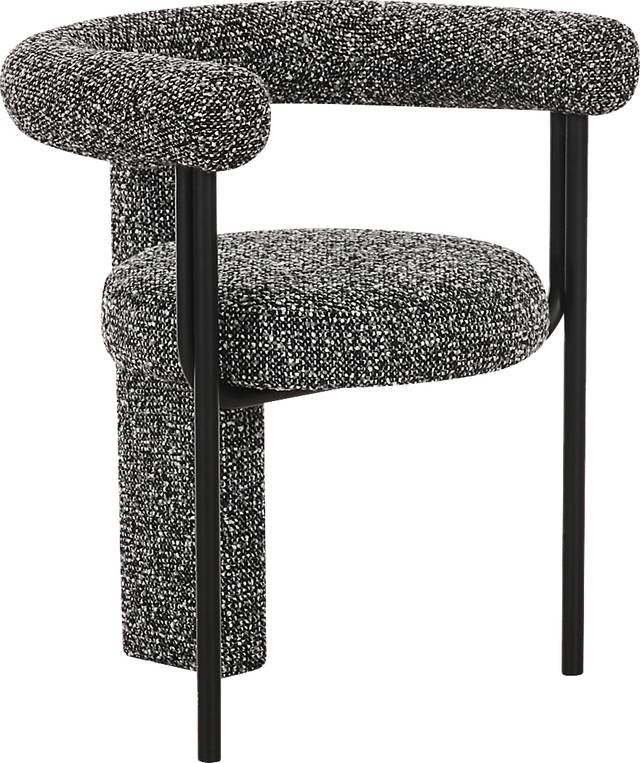 Vineshow Black Arm Chair - Thumbnail - Image 3