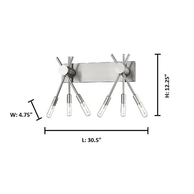 Vinesta Gate Large Silver Sconce - Thumbnail - Image 2