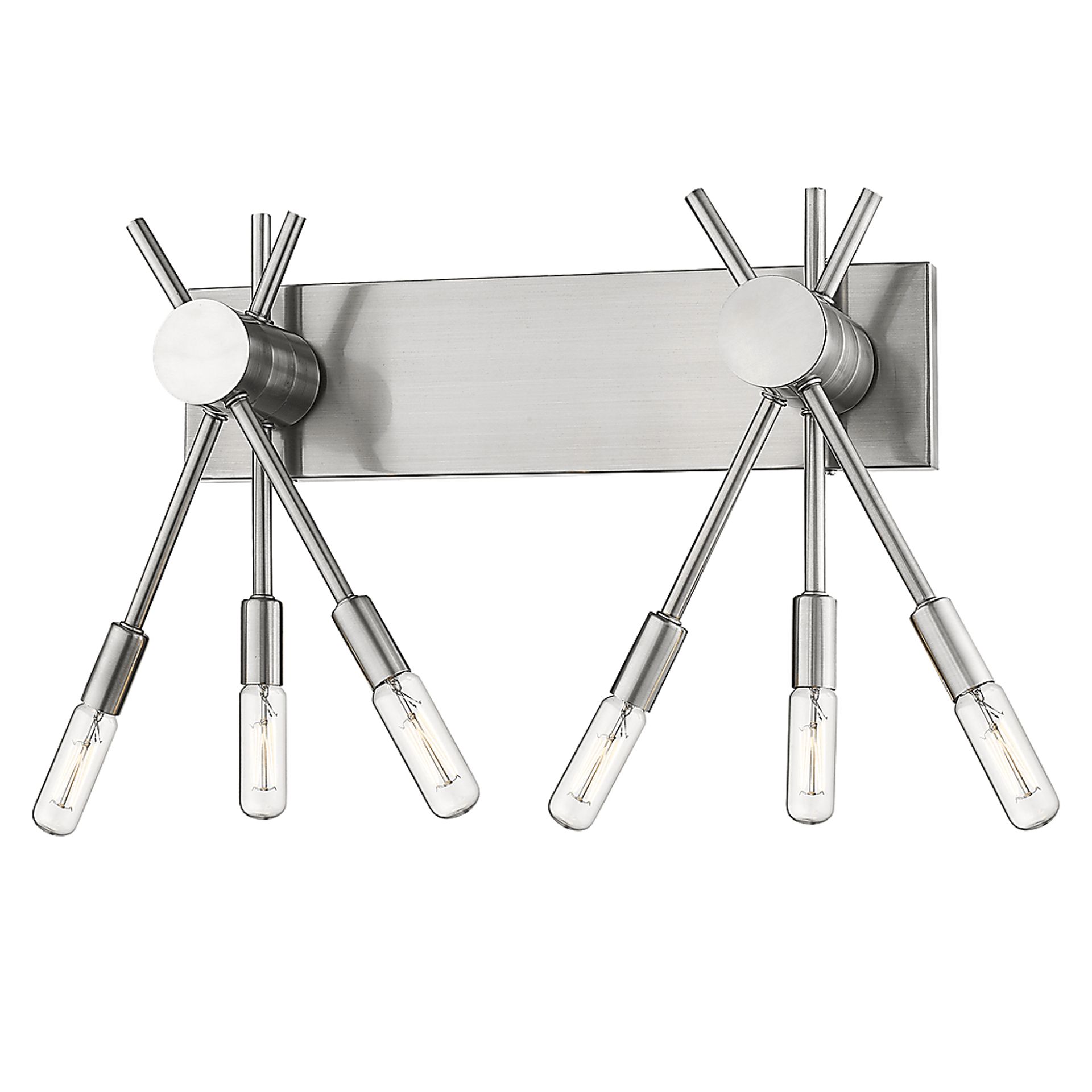 Vinesta Gate Large Silver Sconce - Image 1