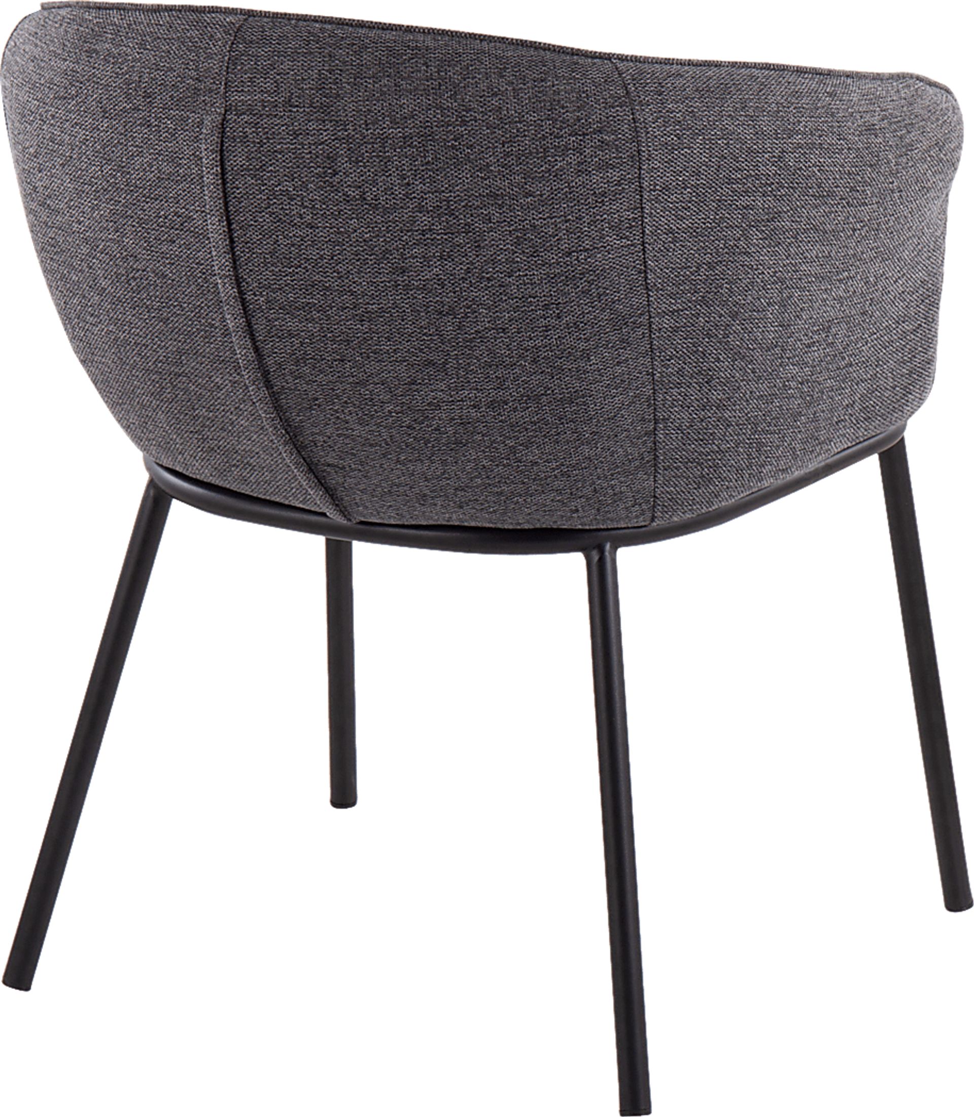 Vinevale Charcoal Side Chair - Image 3