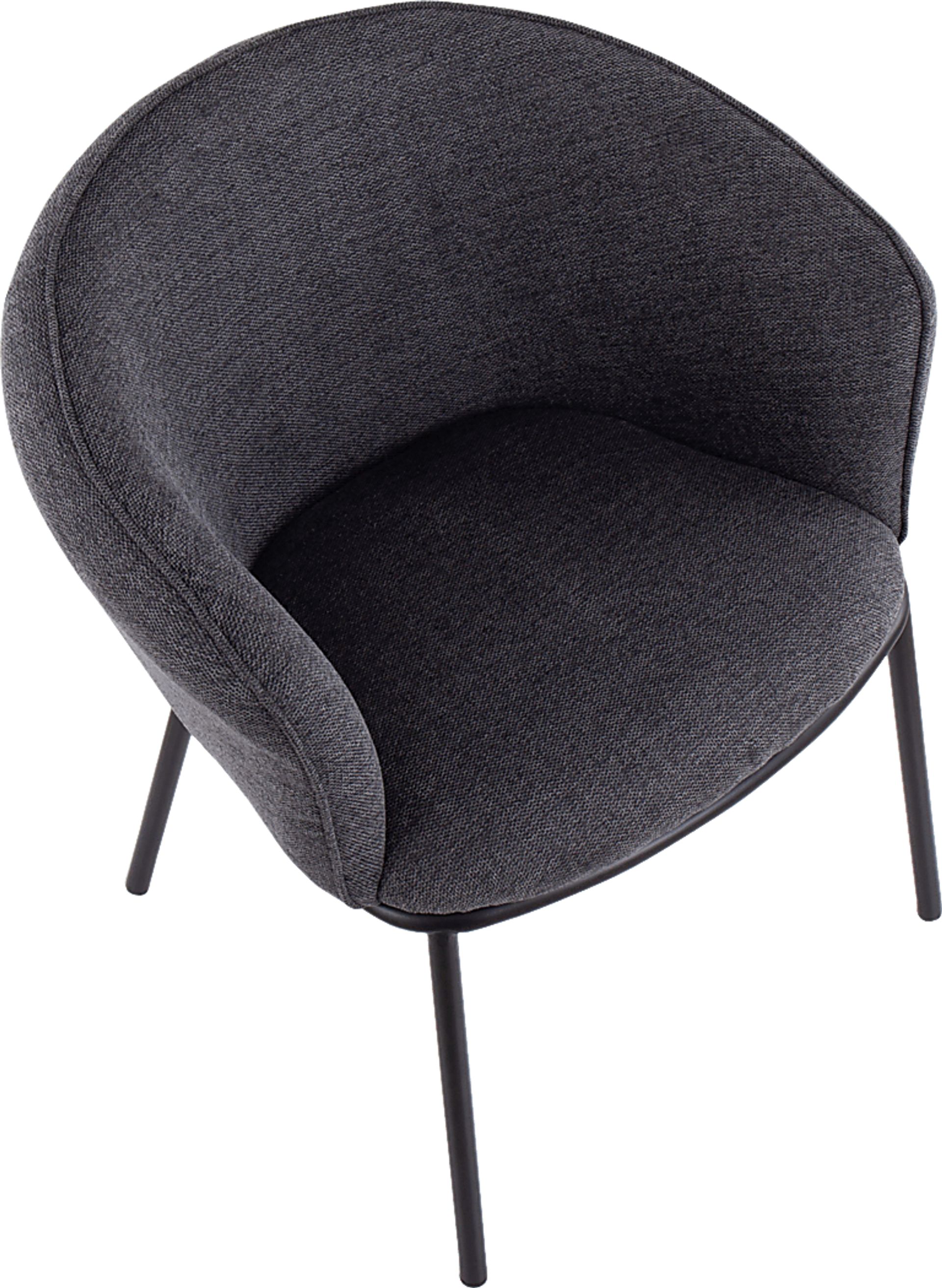 Vinevale Charcoal Side Chair - Image 6