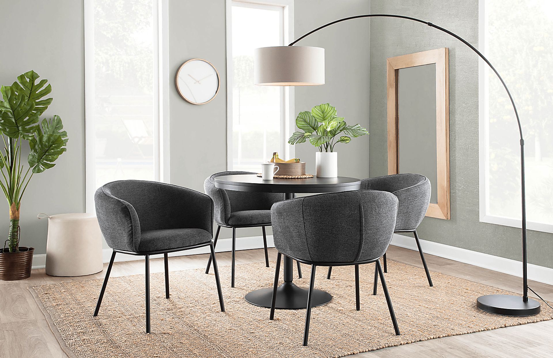 Vinevale Charcoal Side Chair - Image 9