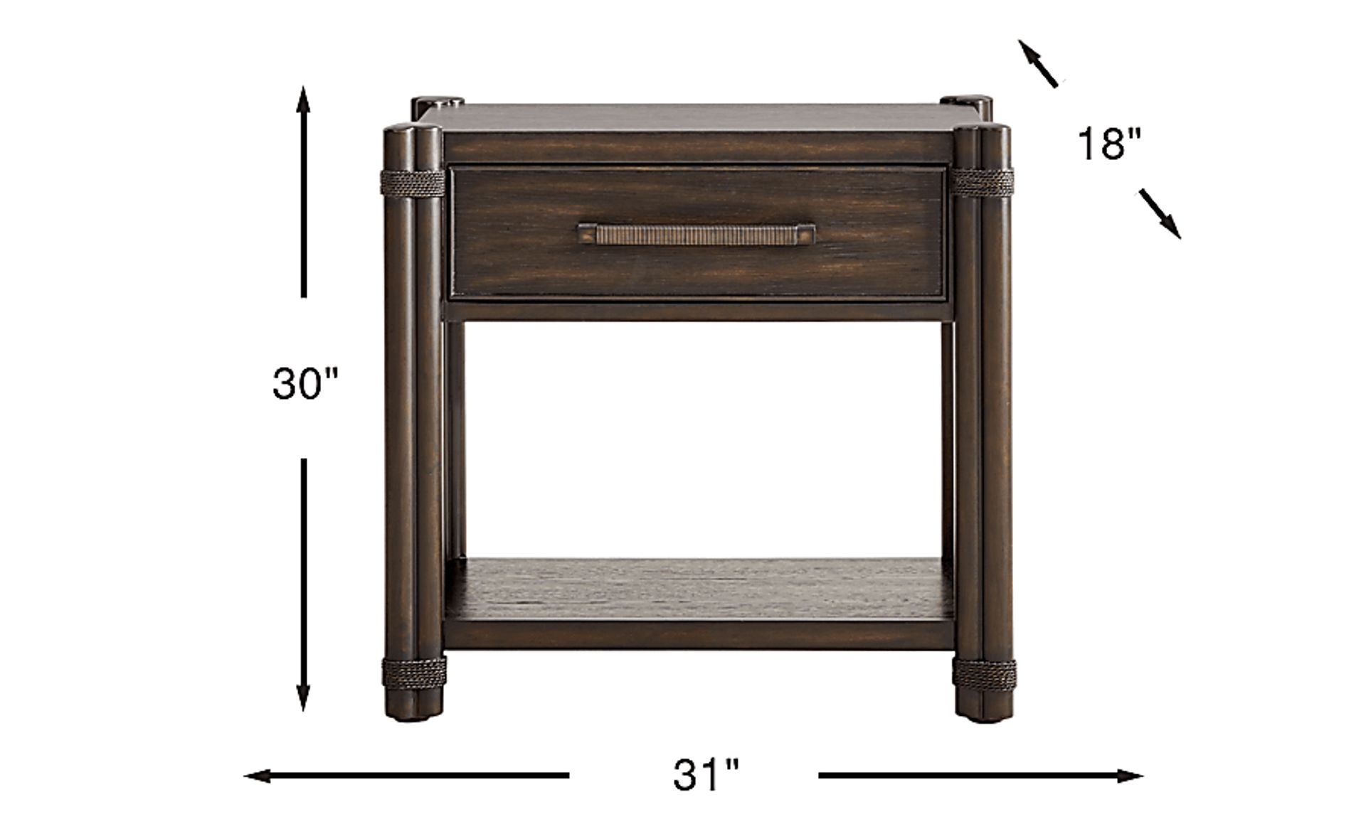 Dimension Image. Please refer to the Dimension Tab on this page for dimension details.