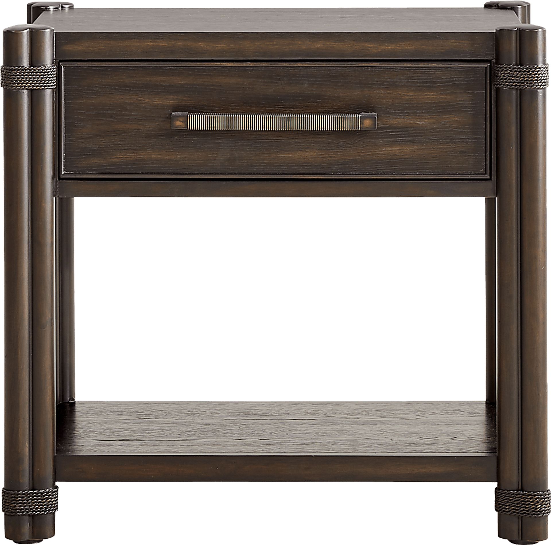 Vineyard Estates Brown 7 Pc King Poster Bedroom - Image 11