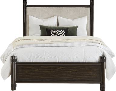 3 pc queen upholstered bed