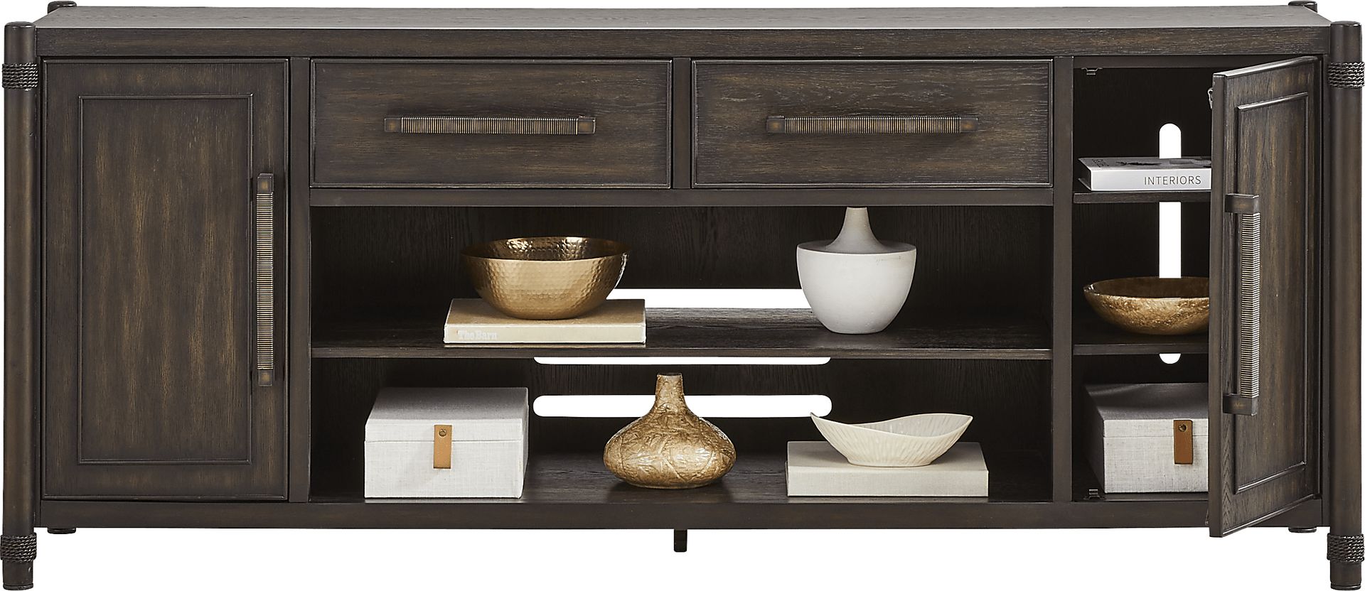 Vineyard Estates Brown 78 in. Console - Image 2