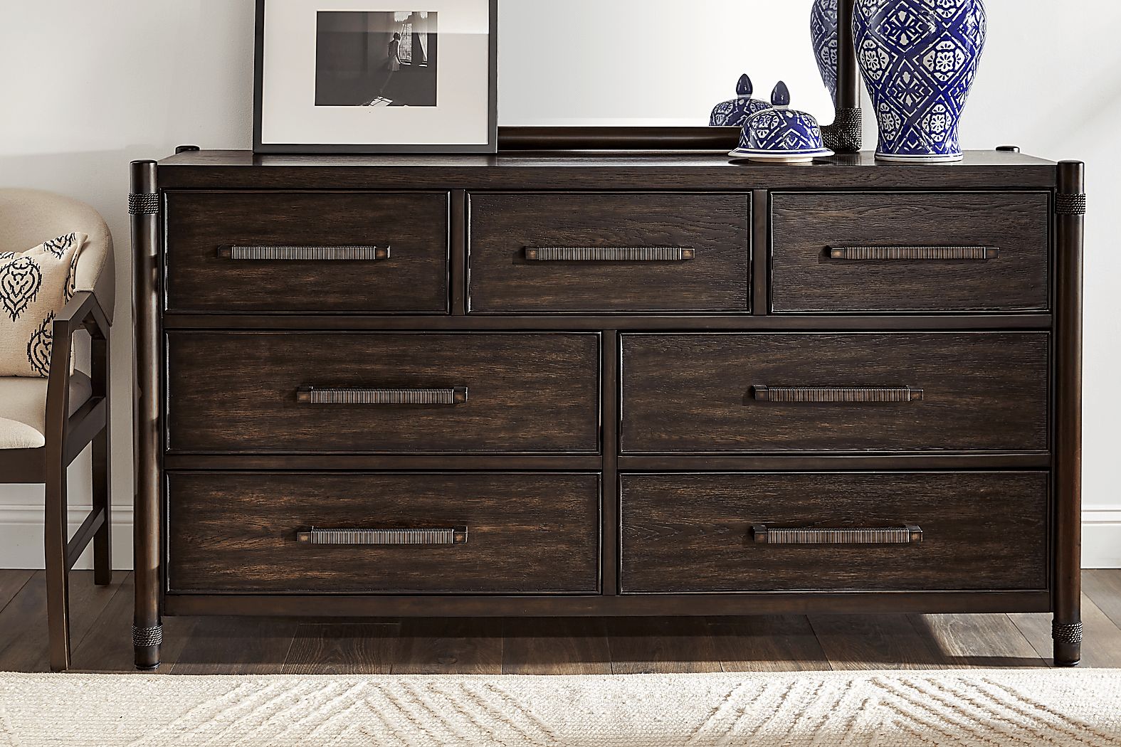 Vineyard Estates Brown Dresser - Thumbnail 4