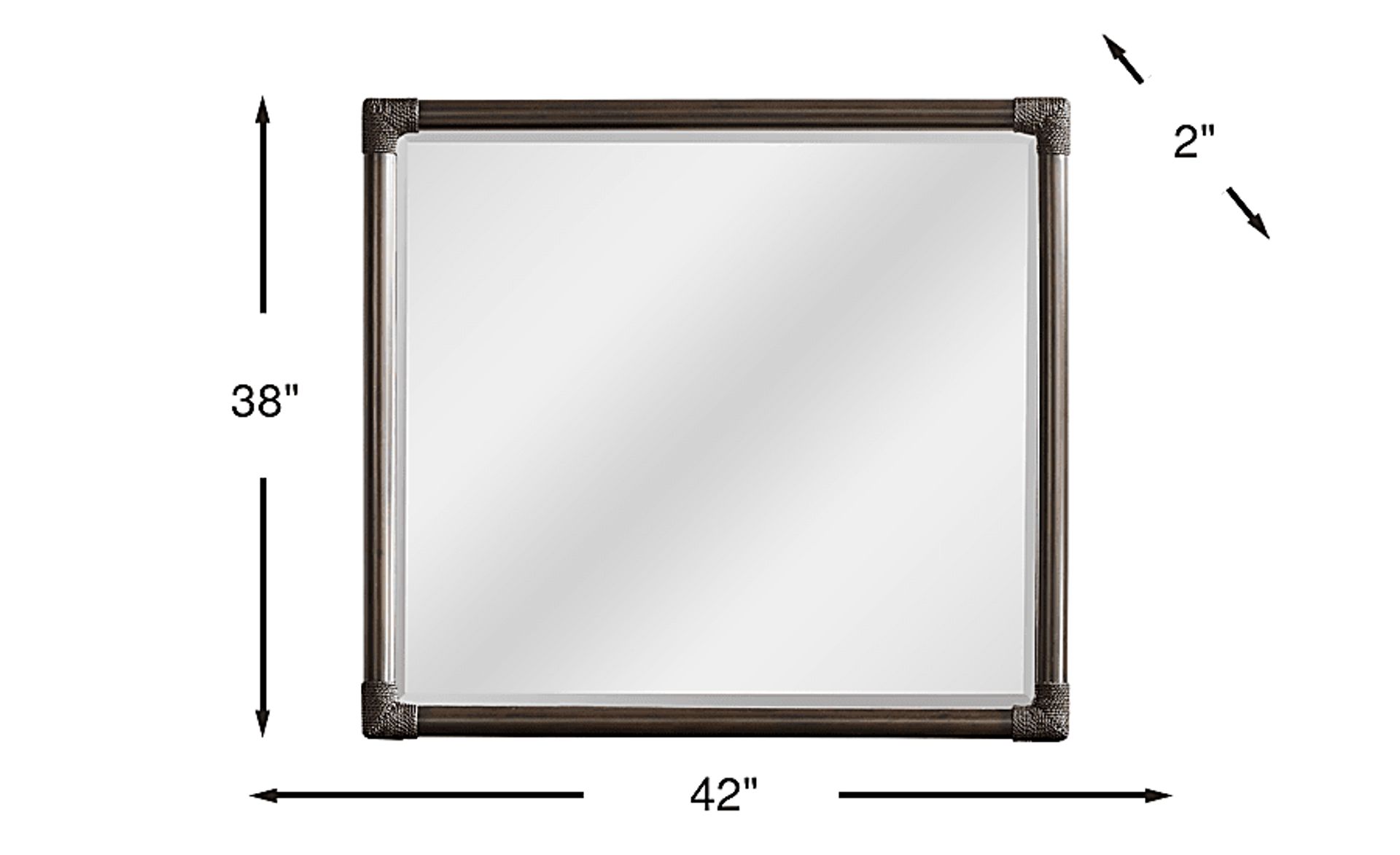 Dimension Image. Please refer to the Dimension Tab on this page for dimension details.