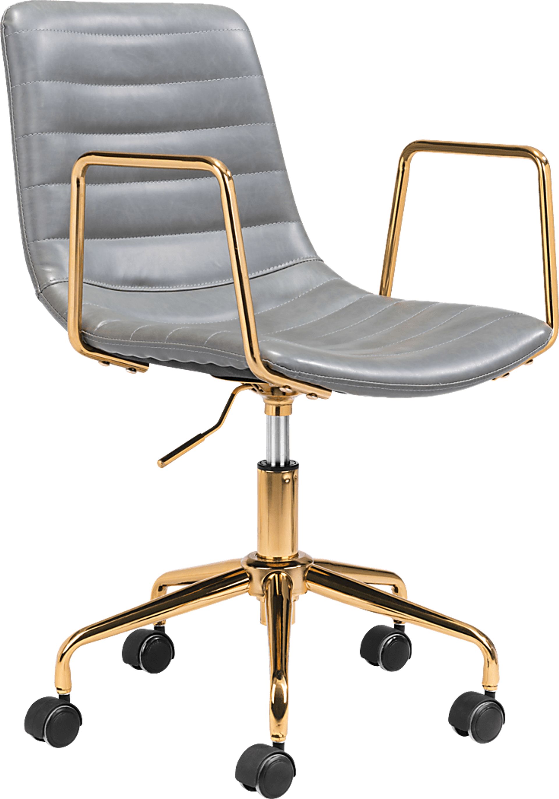 Vinicolla Gray Office Chair - Image 1