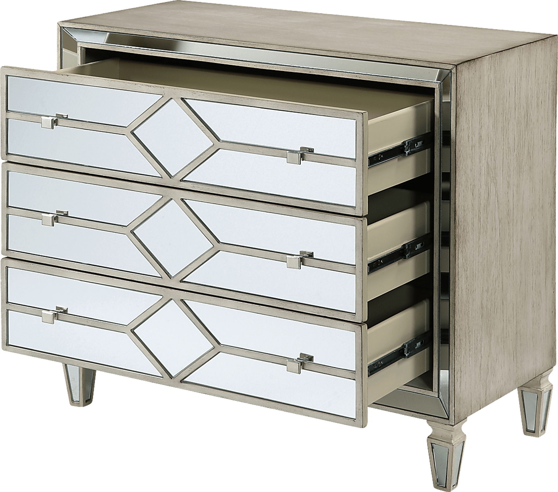 Vinkins Ivory Accent Cabinet - Image 3