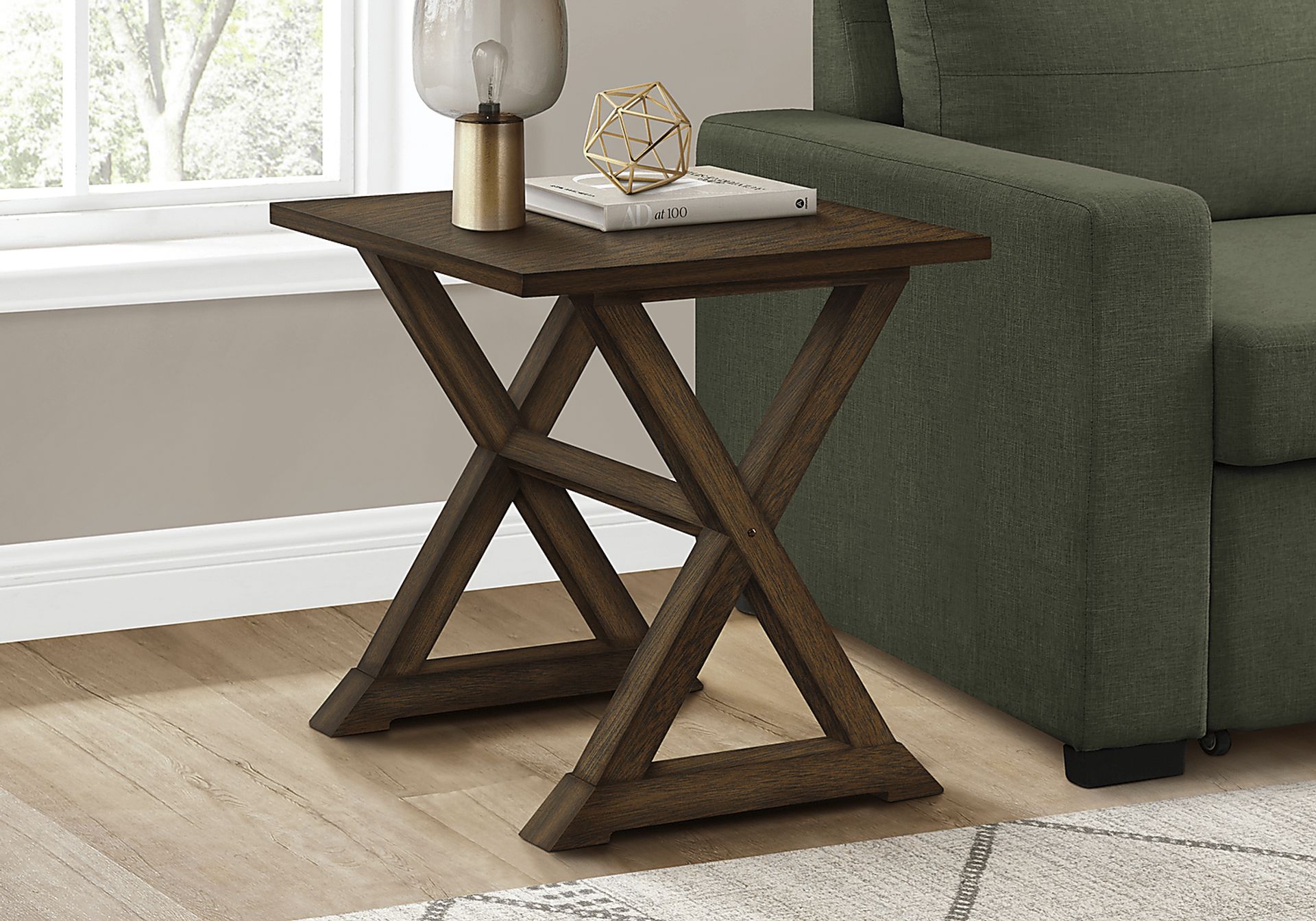 Vinnedge Walnut Accent Table - Image 2