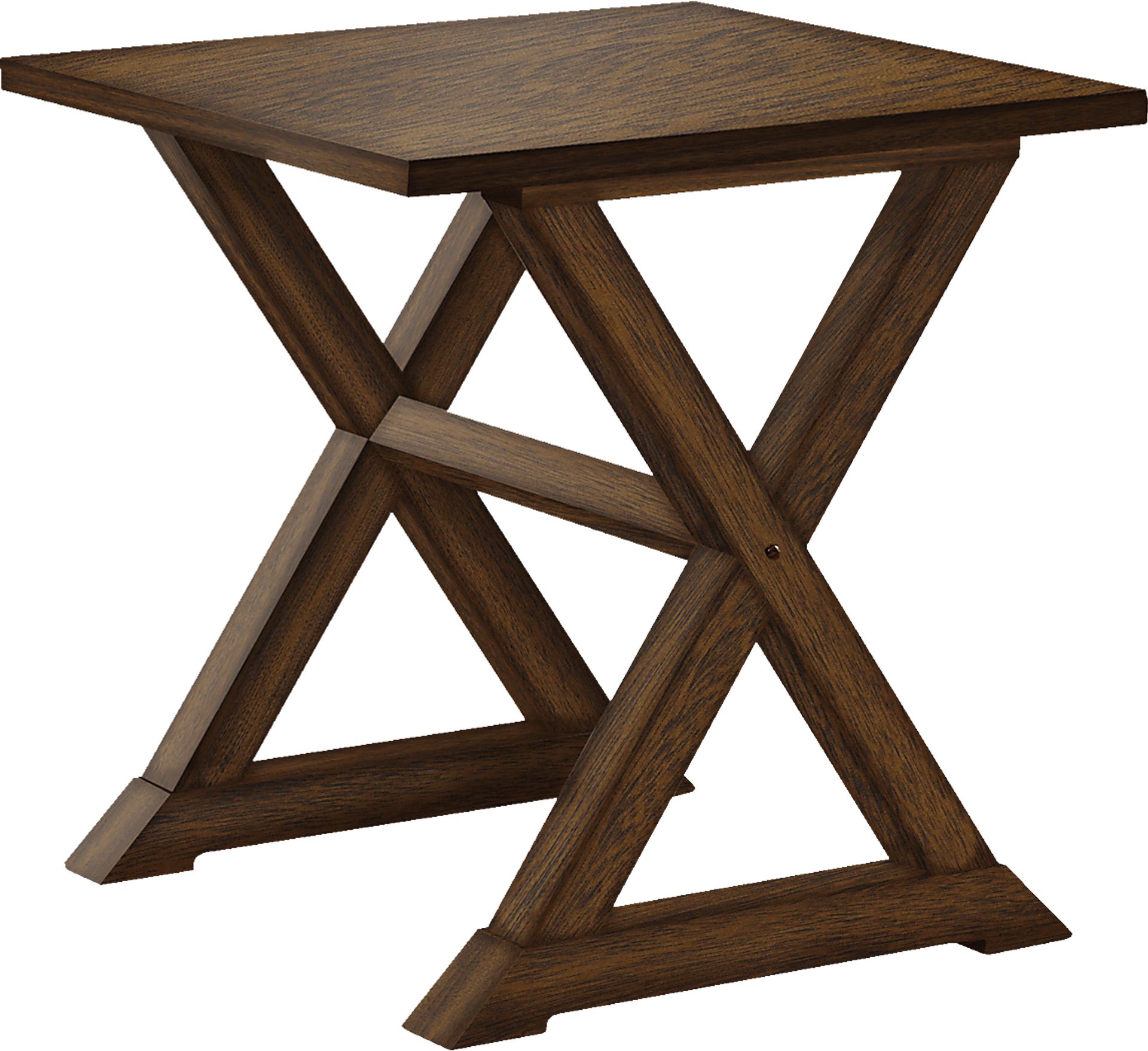 Vinnedge Walnut Accent Table - Image 1