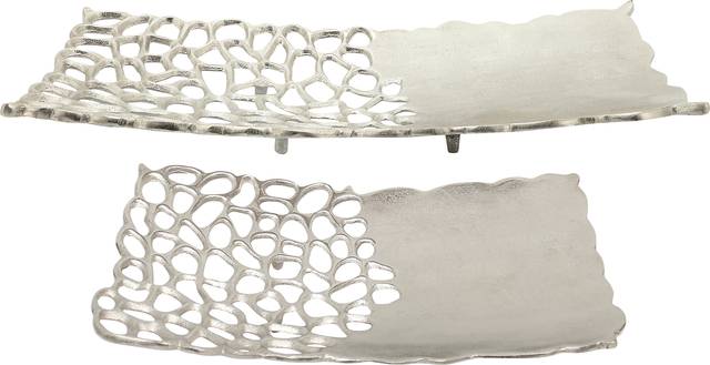 Vinnturi Silver Tray, Set of 2 - Thumbnail - Image 1