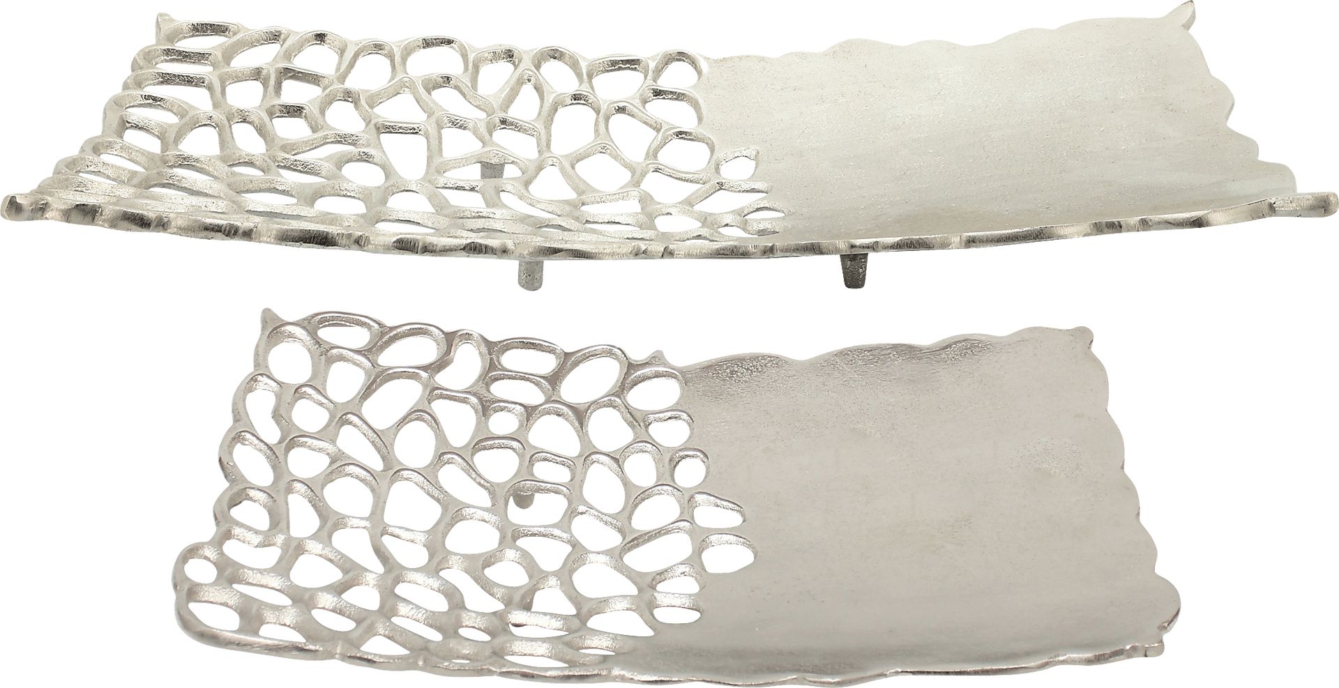 Vinnturi Silver Tray, Set of 2 - Image 1