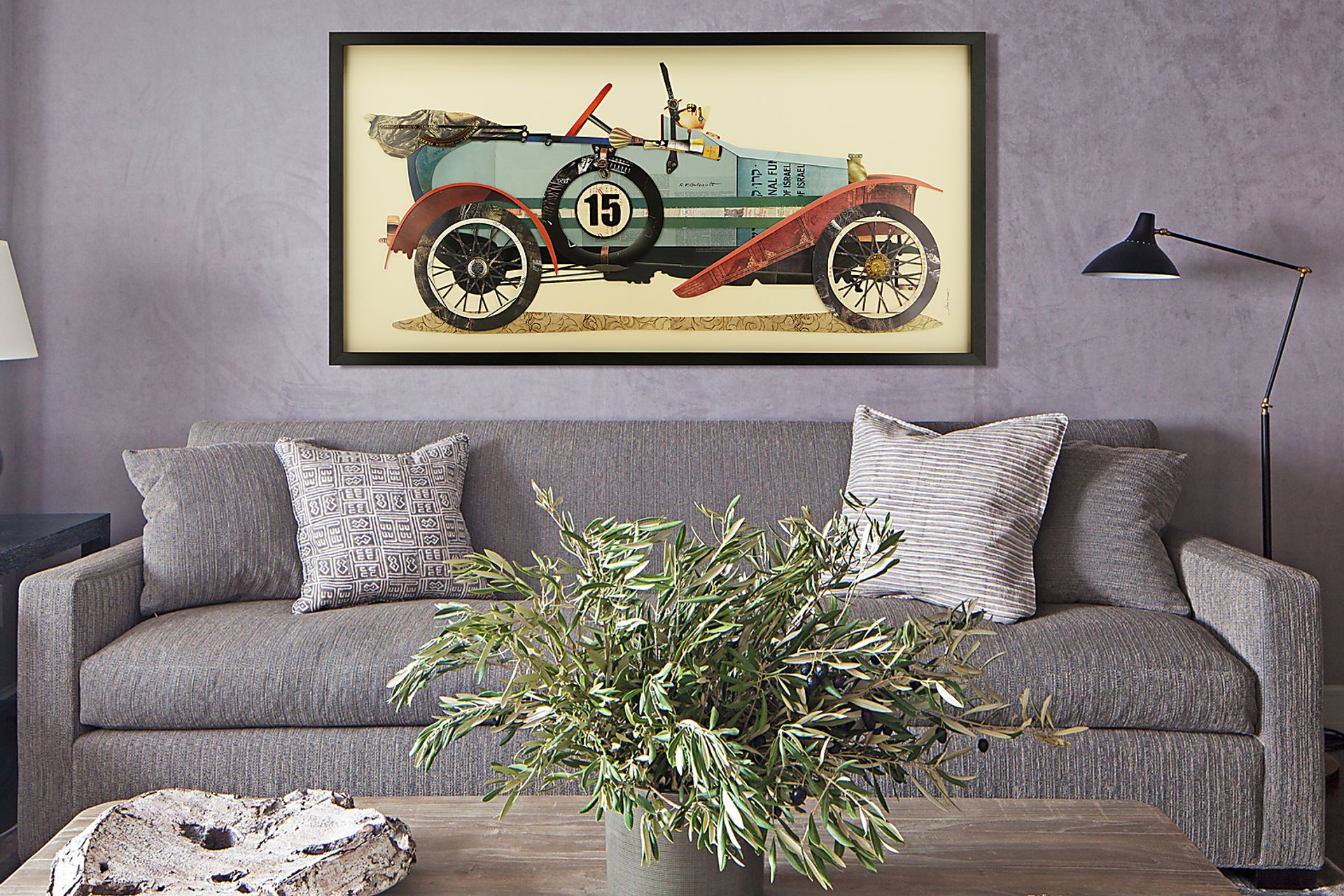 Vintage Era Car Artwork - Image 4
