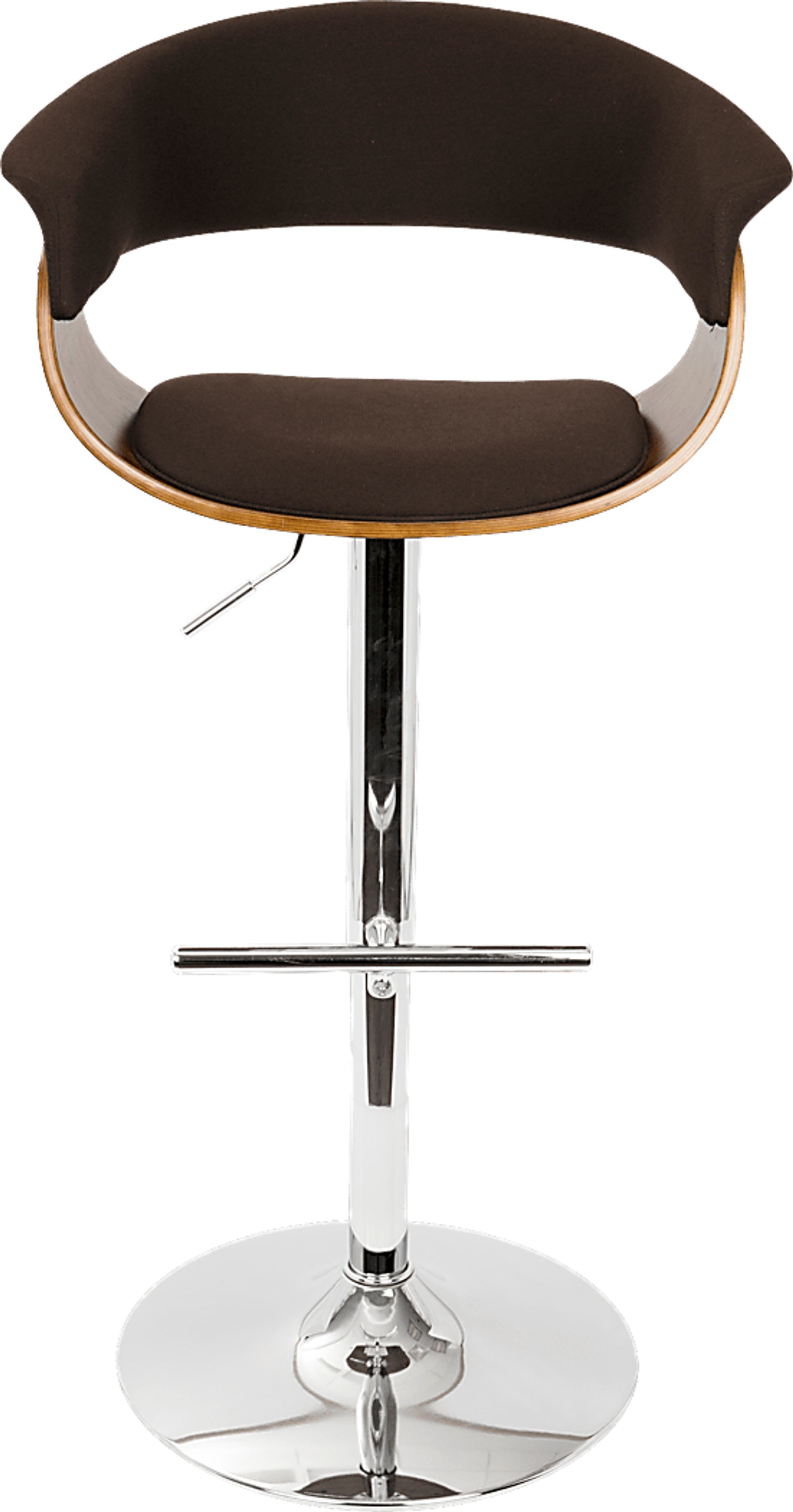 Vintage Mod Espresso Adjustable Barstool - Image 3