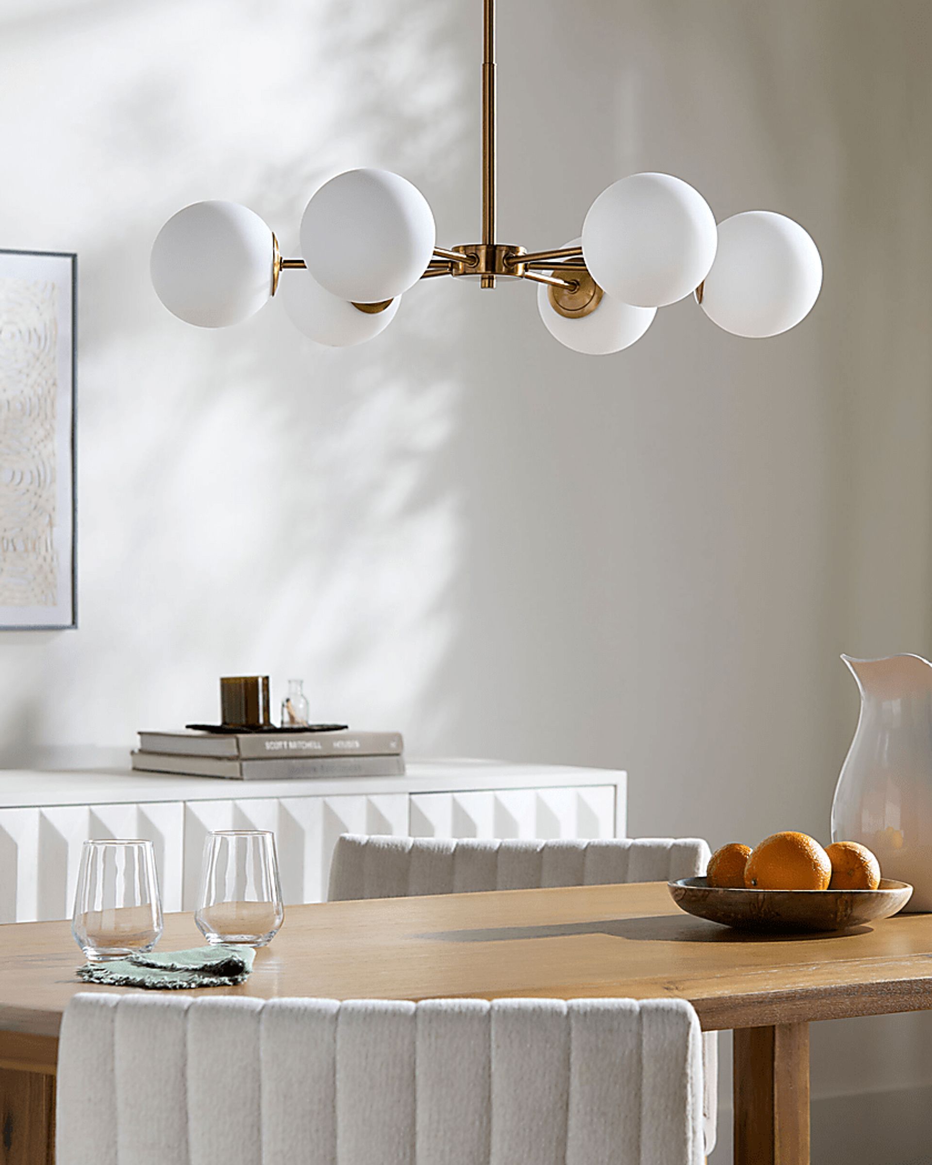 Vinton Home Brass Chandelier - Image 2