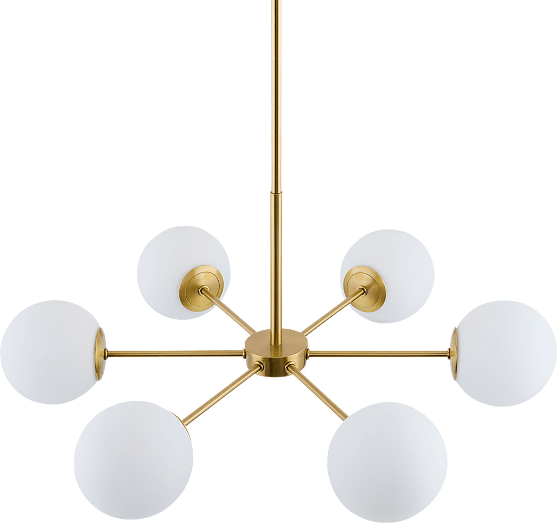 Vinton Home Brass Chandelier - Image 3