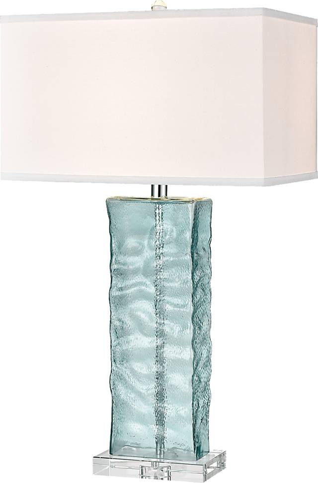 Vinton Road Aqua Lamp - Thumbnail - Image 1