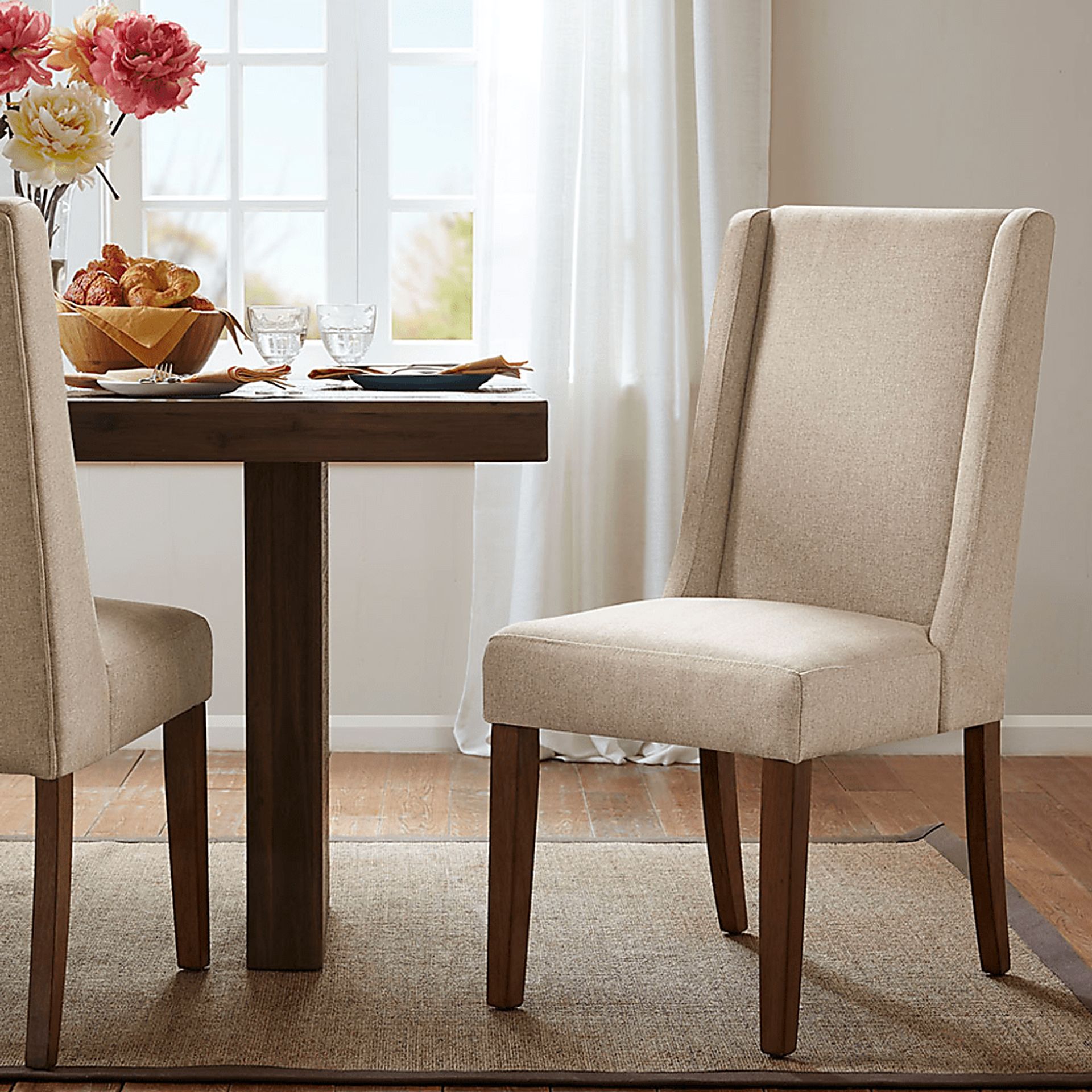 Vinvale Taupe Side Chair, Set of 2 - Image 9