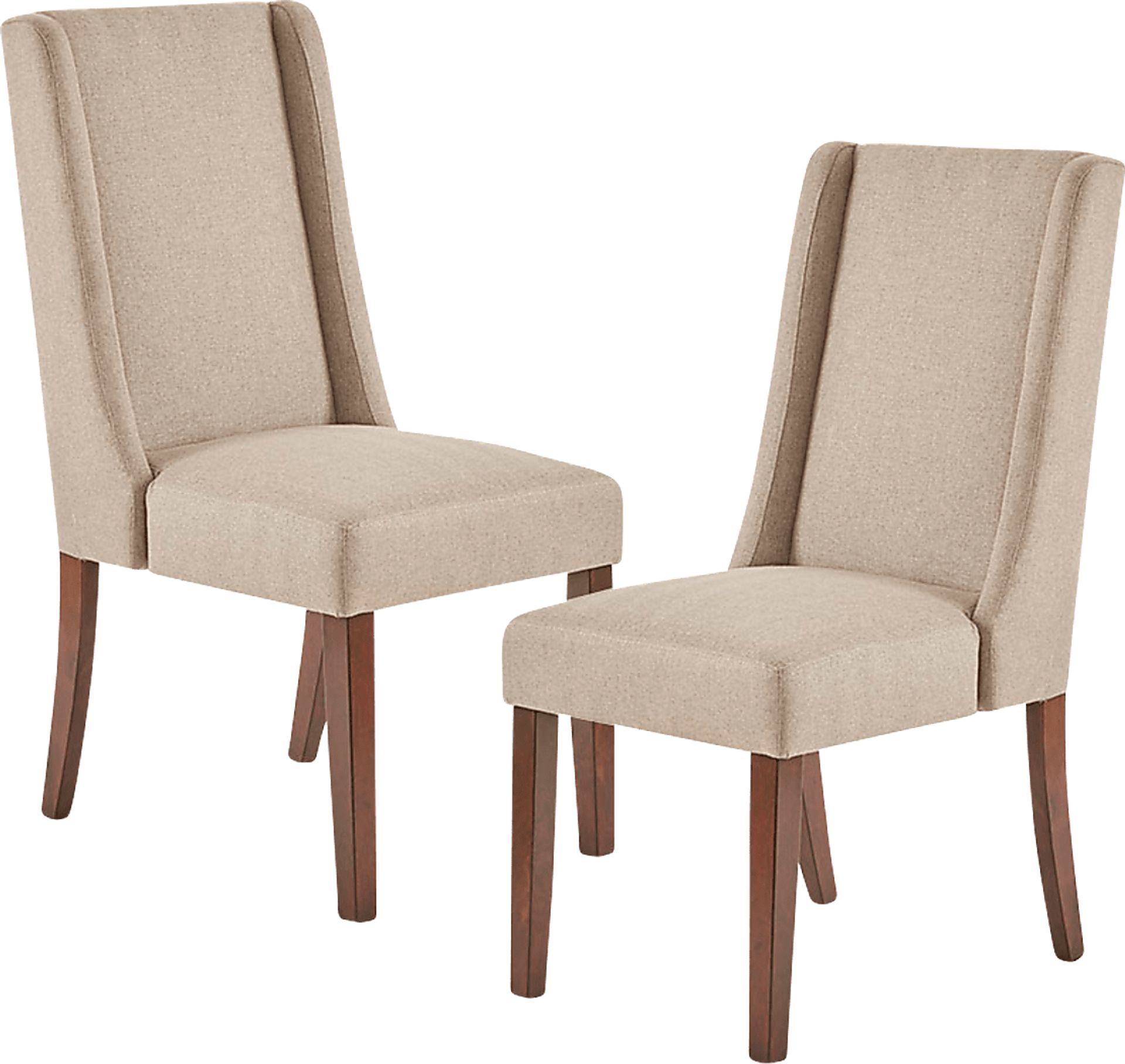 Vinvale Taupe Side Chair, Set of 2 - Image 1