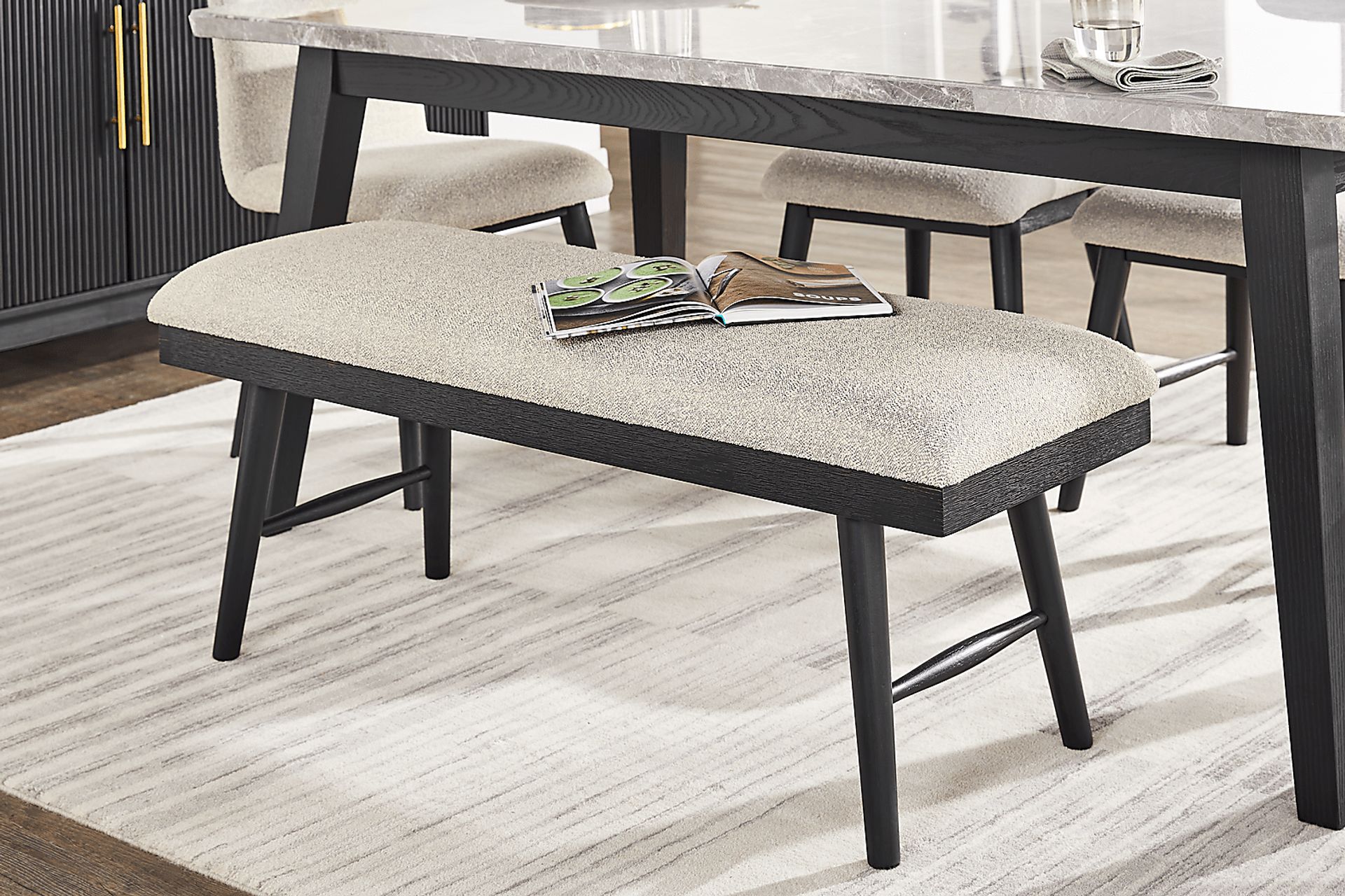 Viola Black Bench - Image 4